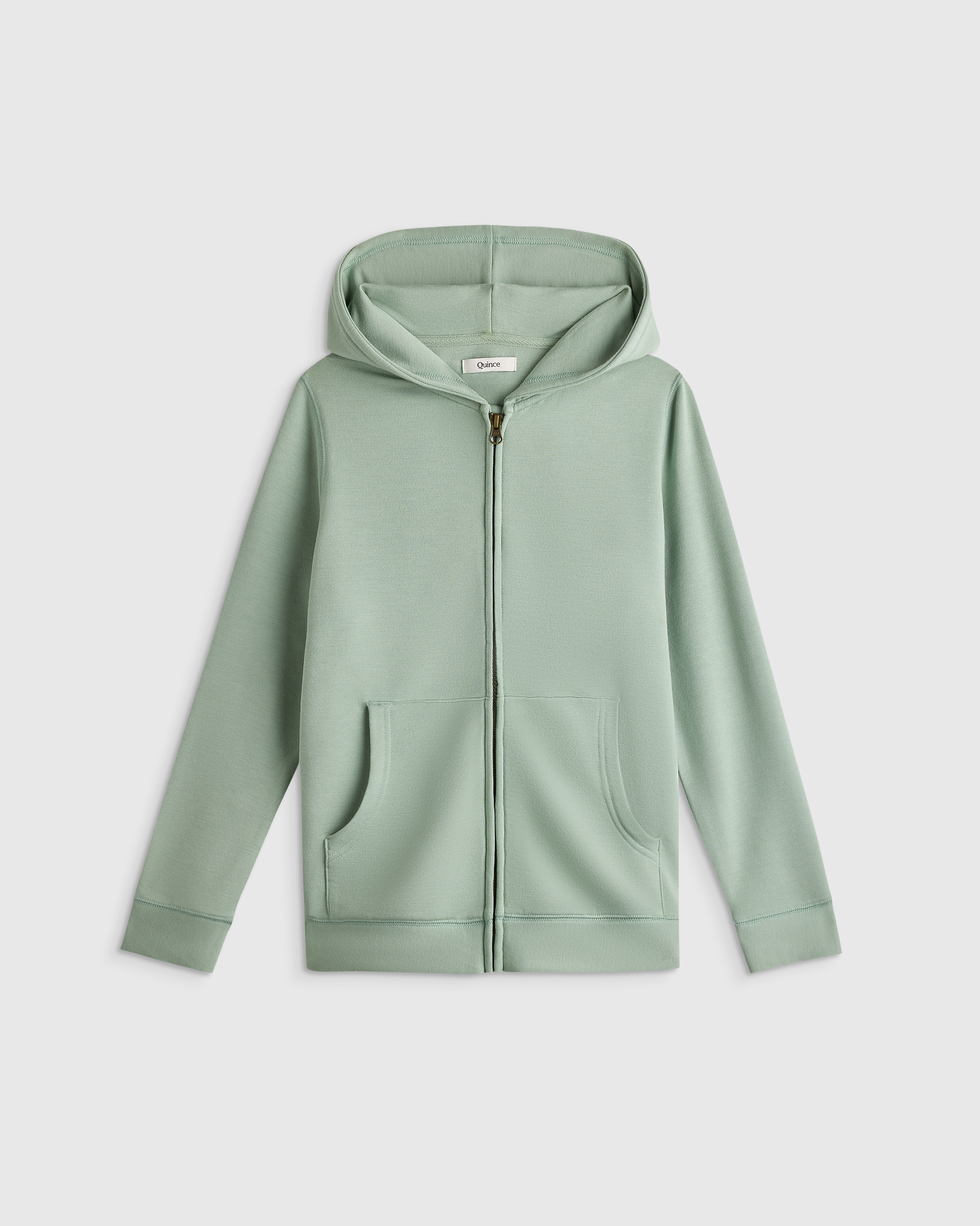Soft Sage SuperSoft Fleece Zip Up Hoodie
