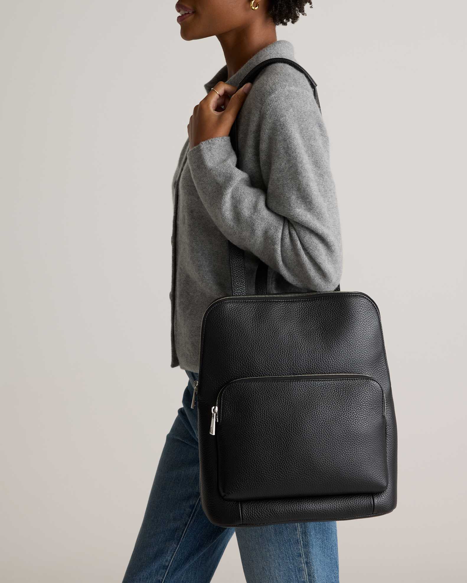 Italian Leather Convertible Backpack Italian Leather Convertible Backpack