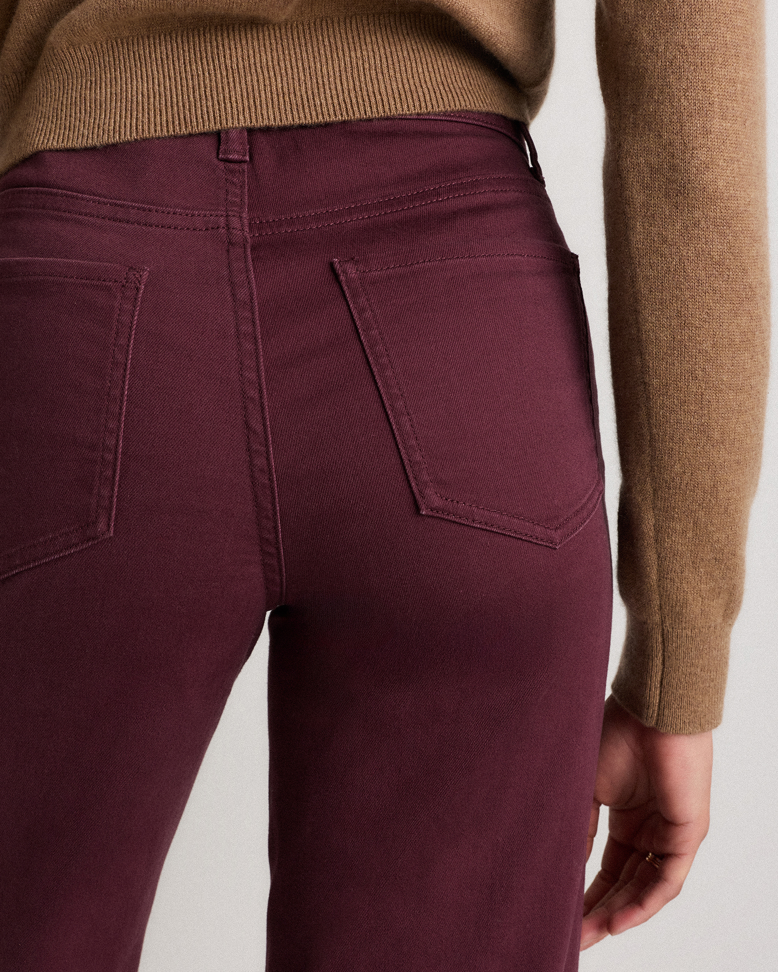 Stretch Crepe Classic Trouser Pants