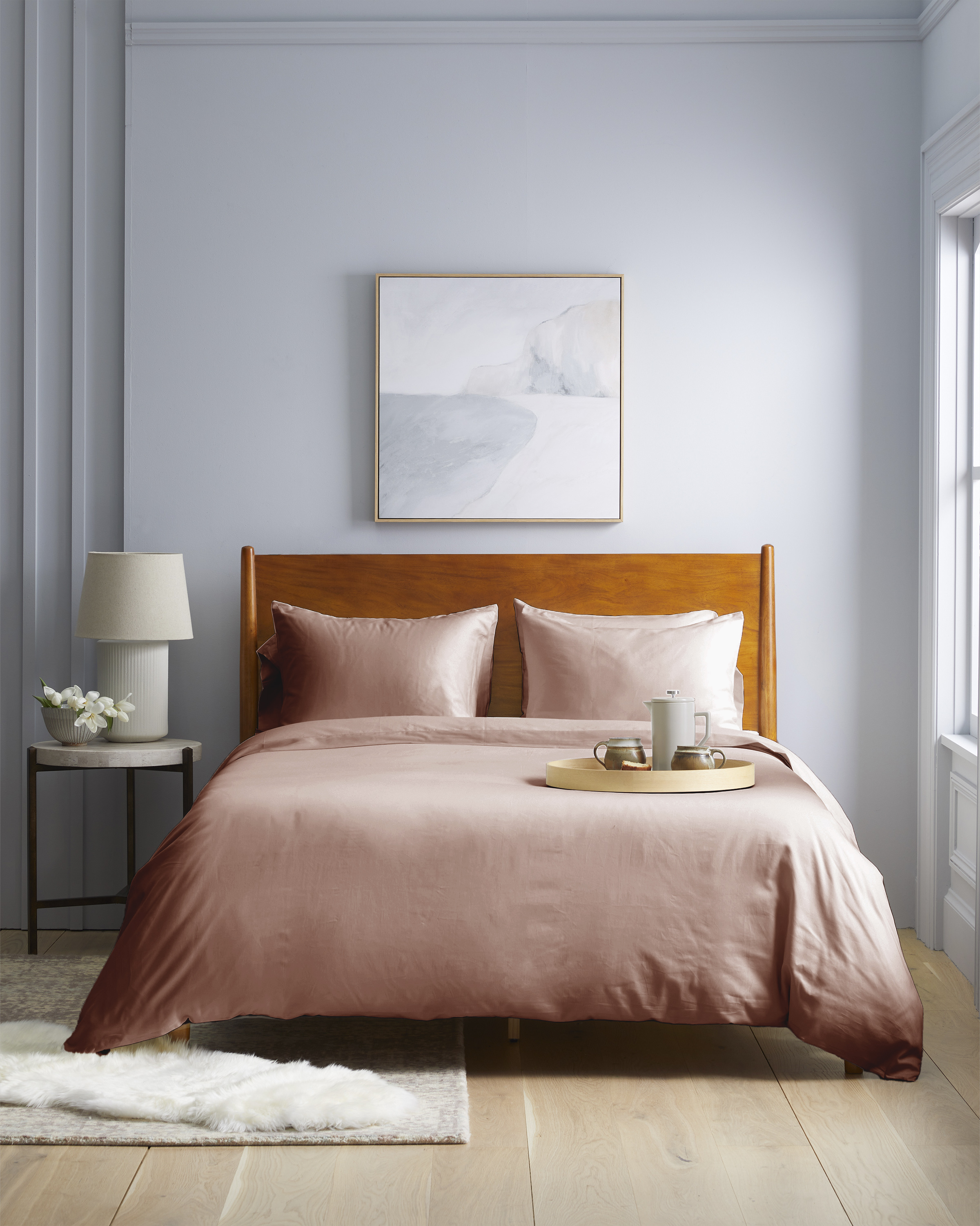 Clay Luxury Organic Sateen Bedding Bundle