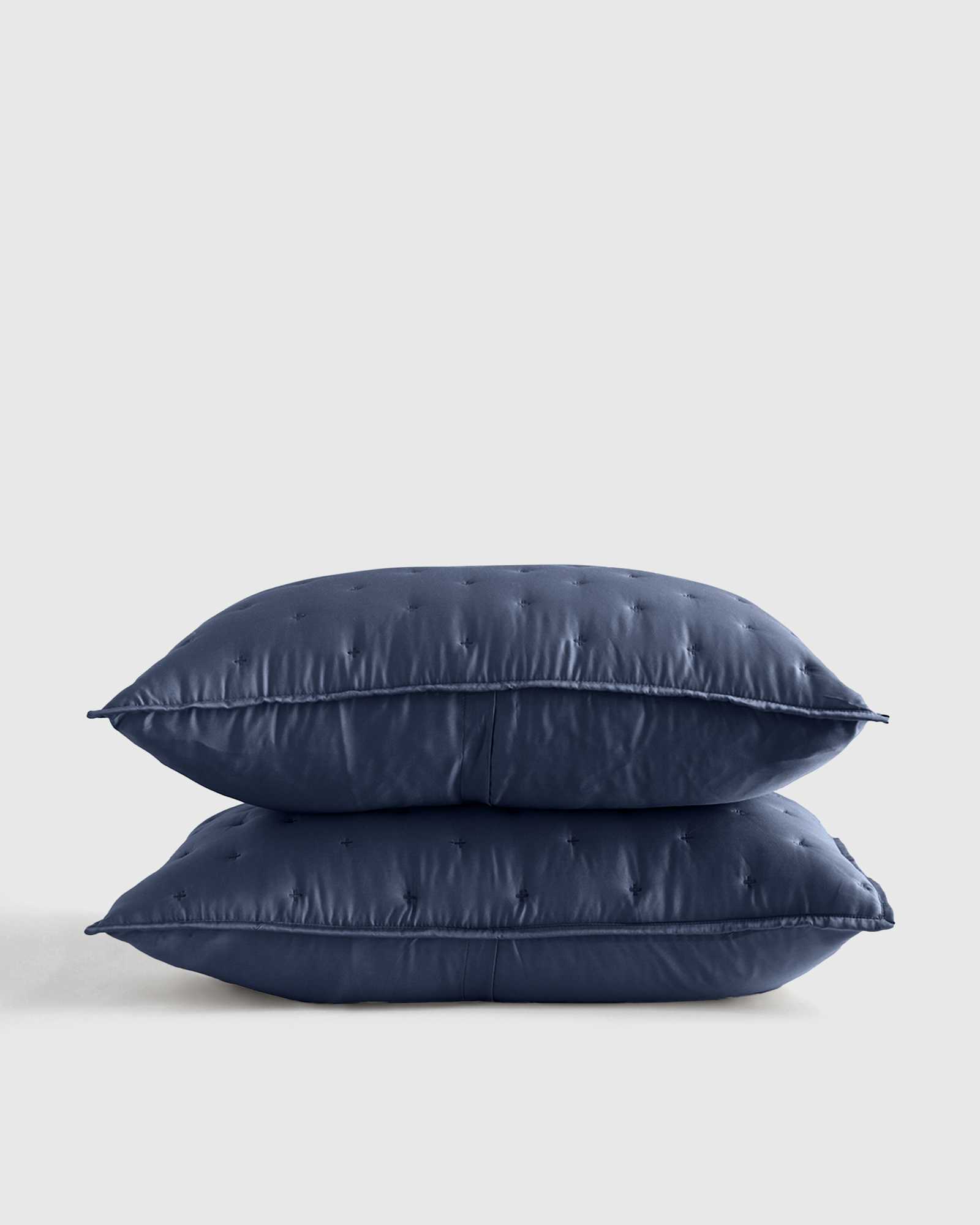 Sham Set Bamboo Dream Quilted Sham Set in Nightfall