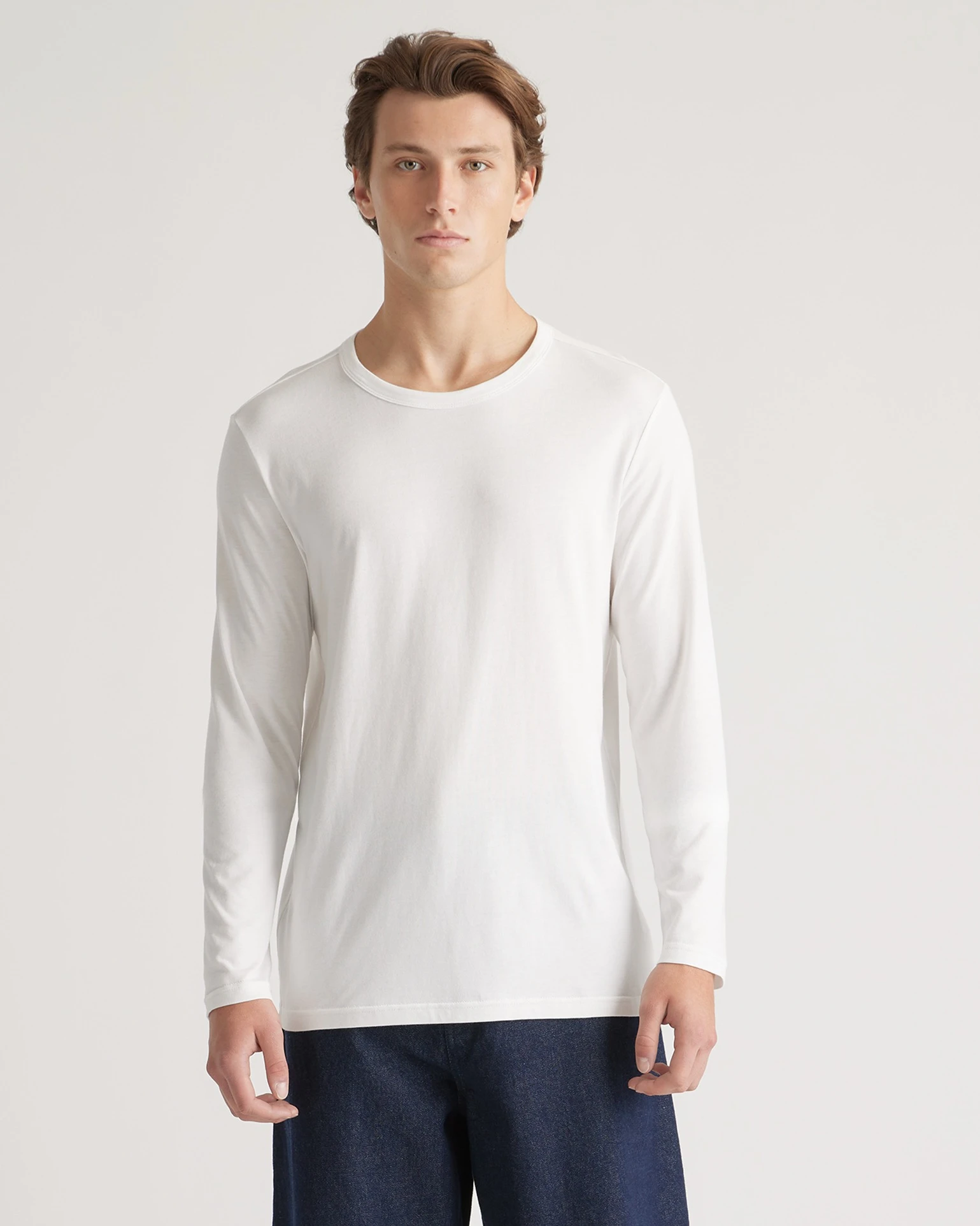 Cotton Modal Long Sleeve Tee