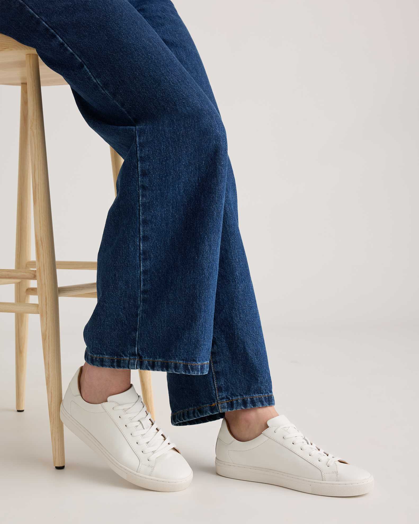 100% Leather Everyday Sneaker