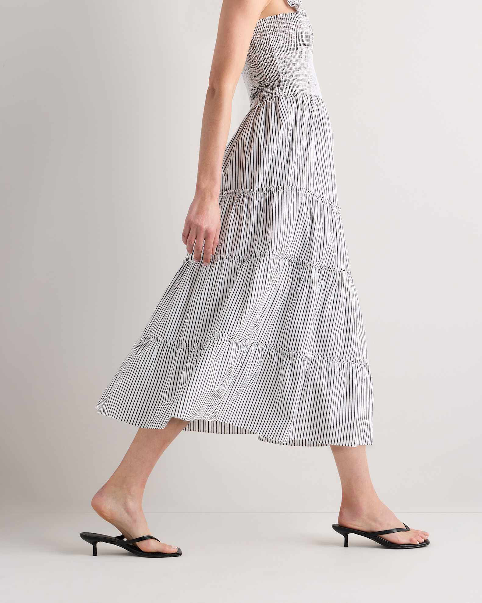 100% Organic Cotton Smocked Midi Dress 100% Organic Cotton Smocked Midi Dress