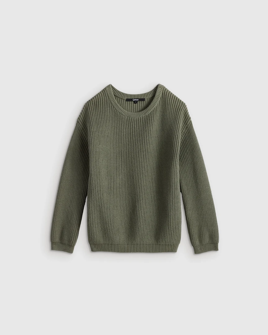 Kid's 100% Organic Cotton Fisherman Tunic Sweater