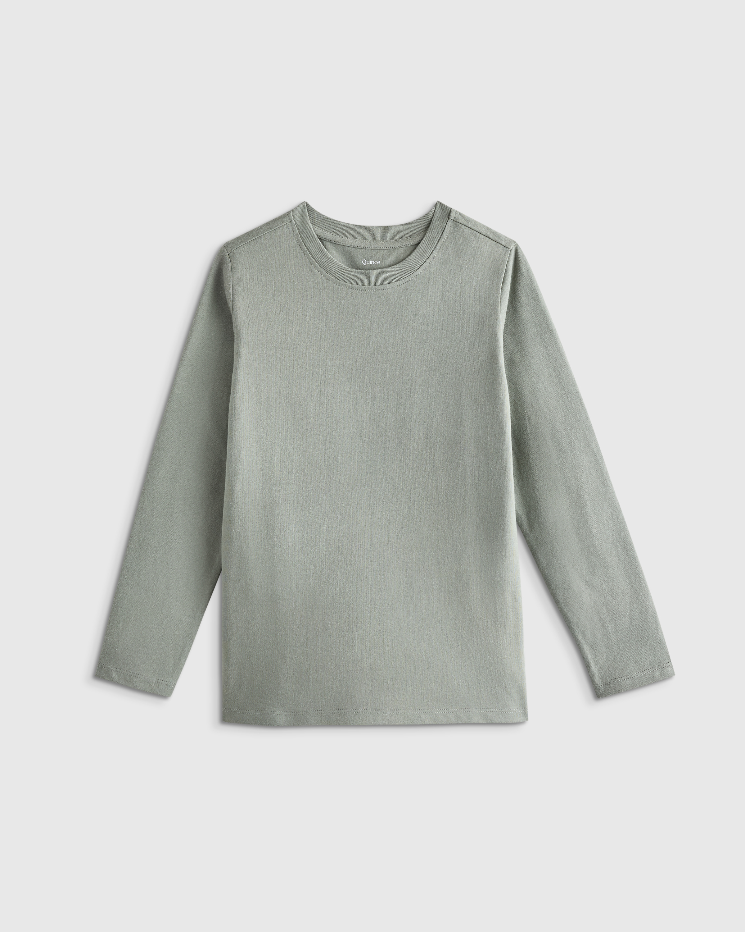 Eucalyptus 100% Organic Cotton Jersey Long Sleeve Tee 
