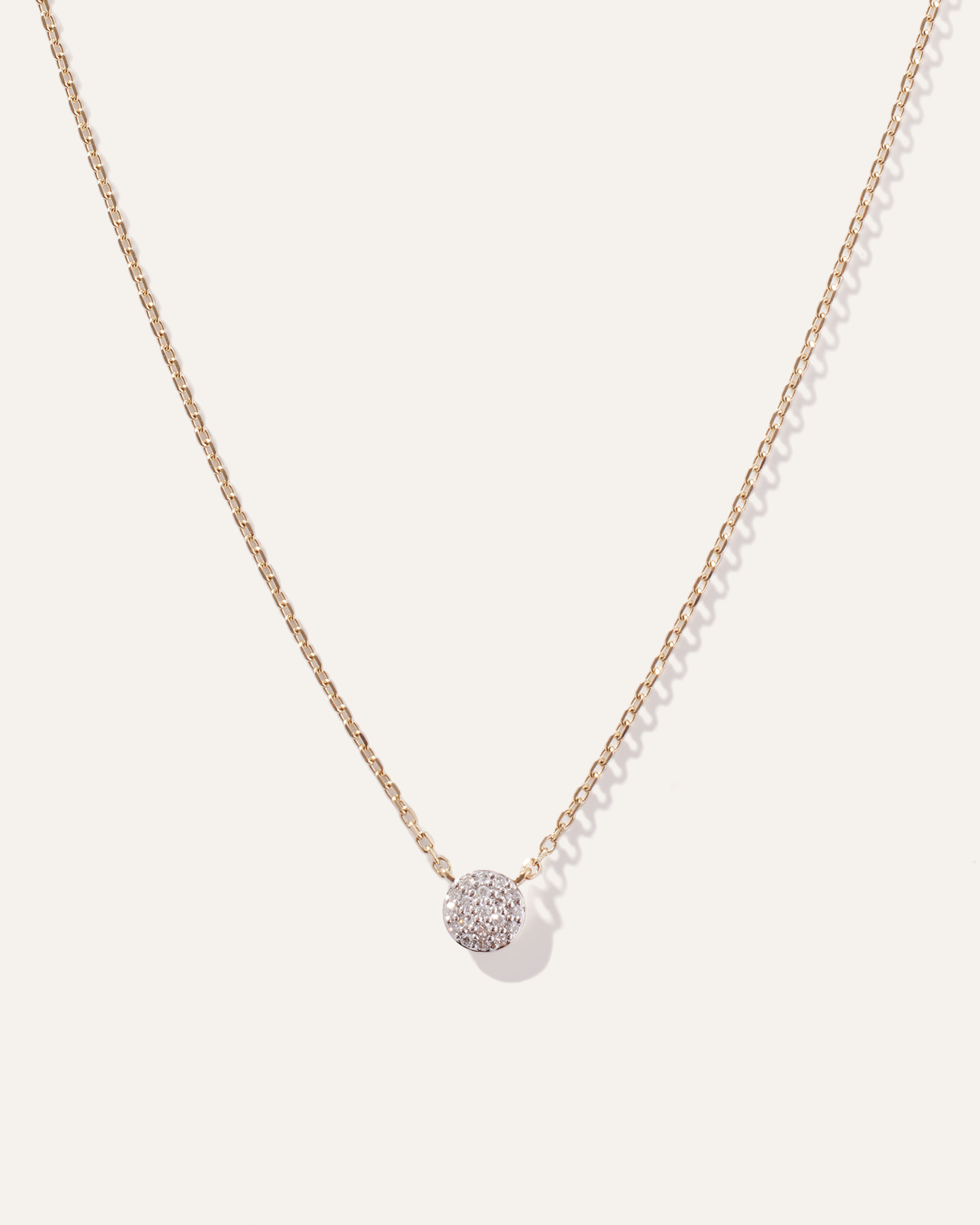ネックレス・ペンダント STONEHENgE SHe 14K diamond necklace SA24D40U4W StoneHenge SHe 14K Necklace U0092 14K Rose Gold Cubic