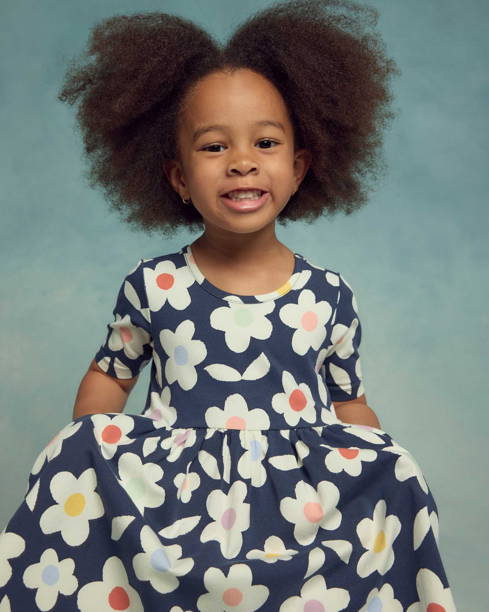 cotton dress toddler Baby Girl Floral Dress