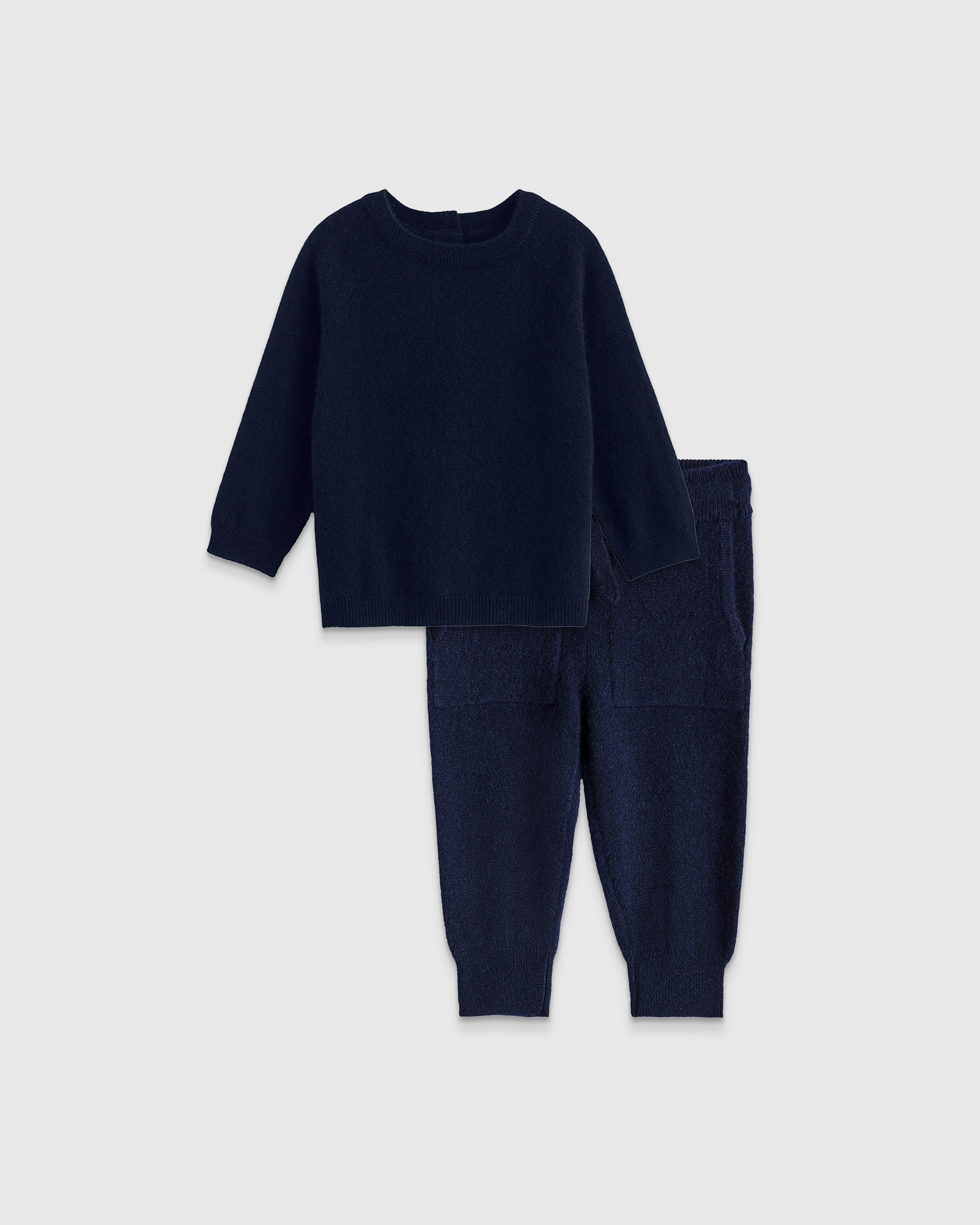 Bundle Crewneck Jogger NVY Baby