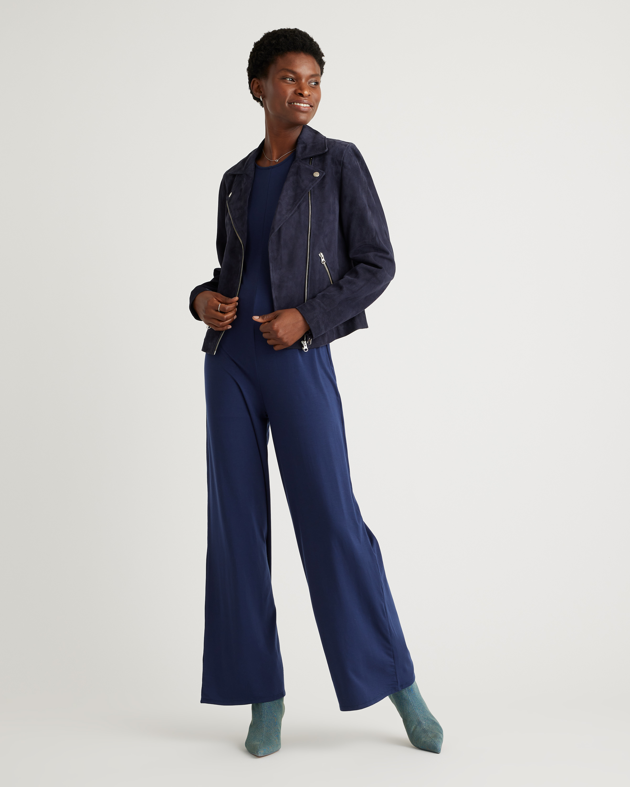 Tencel Jersey Tank Jumpsuit