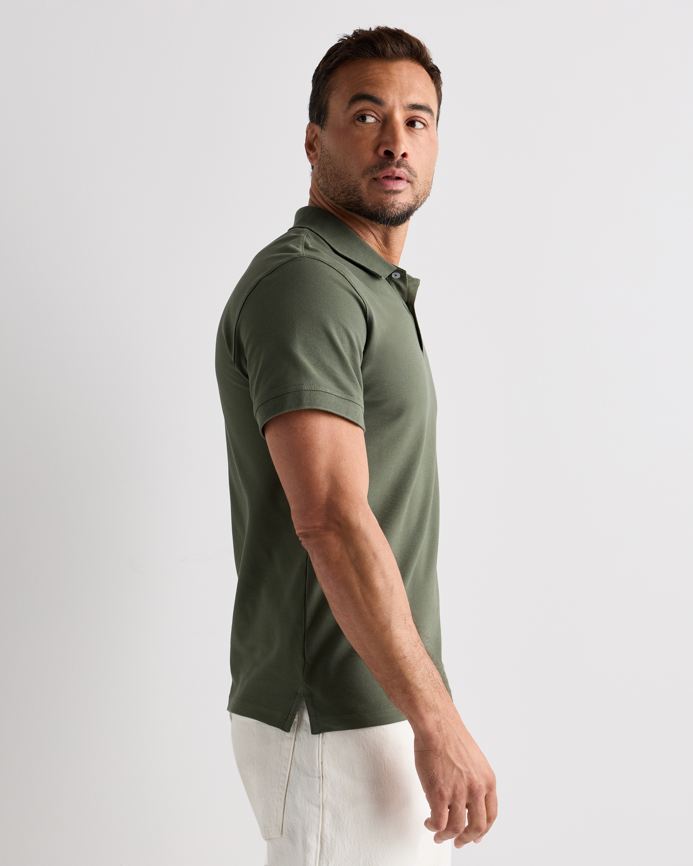 Organic Cotton Pique Polo