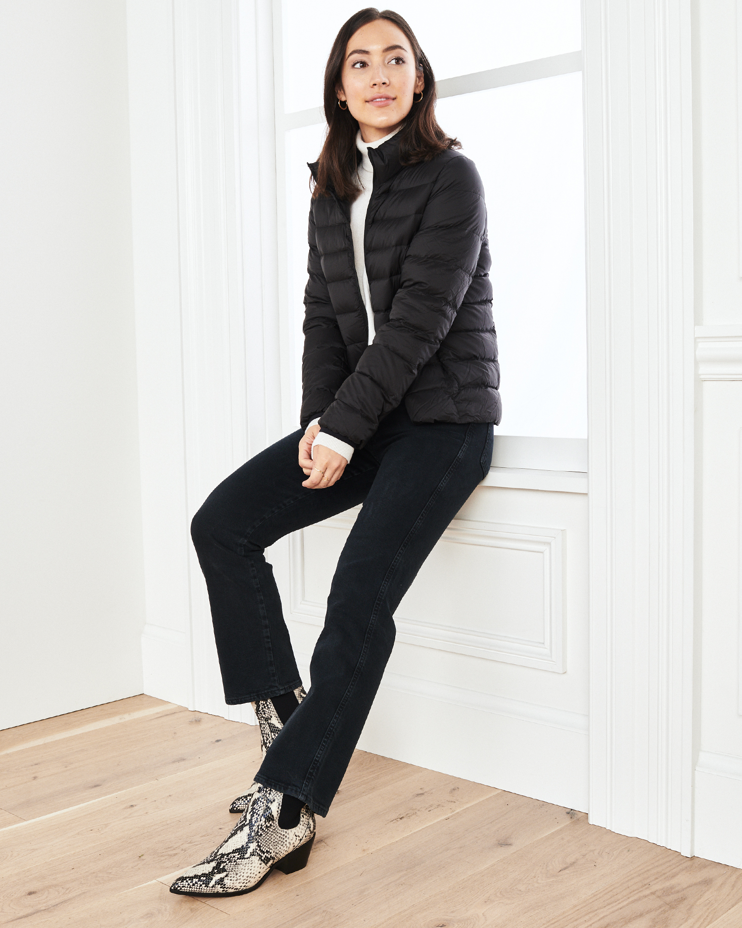 QUINCE W-JKT-10-BLK 1871