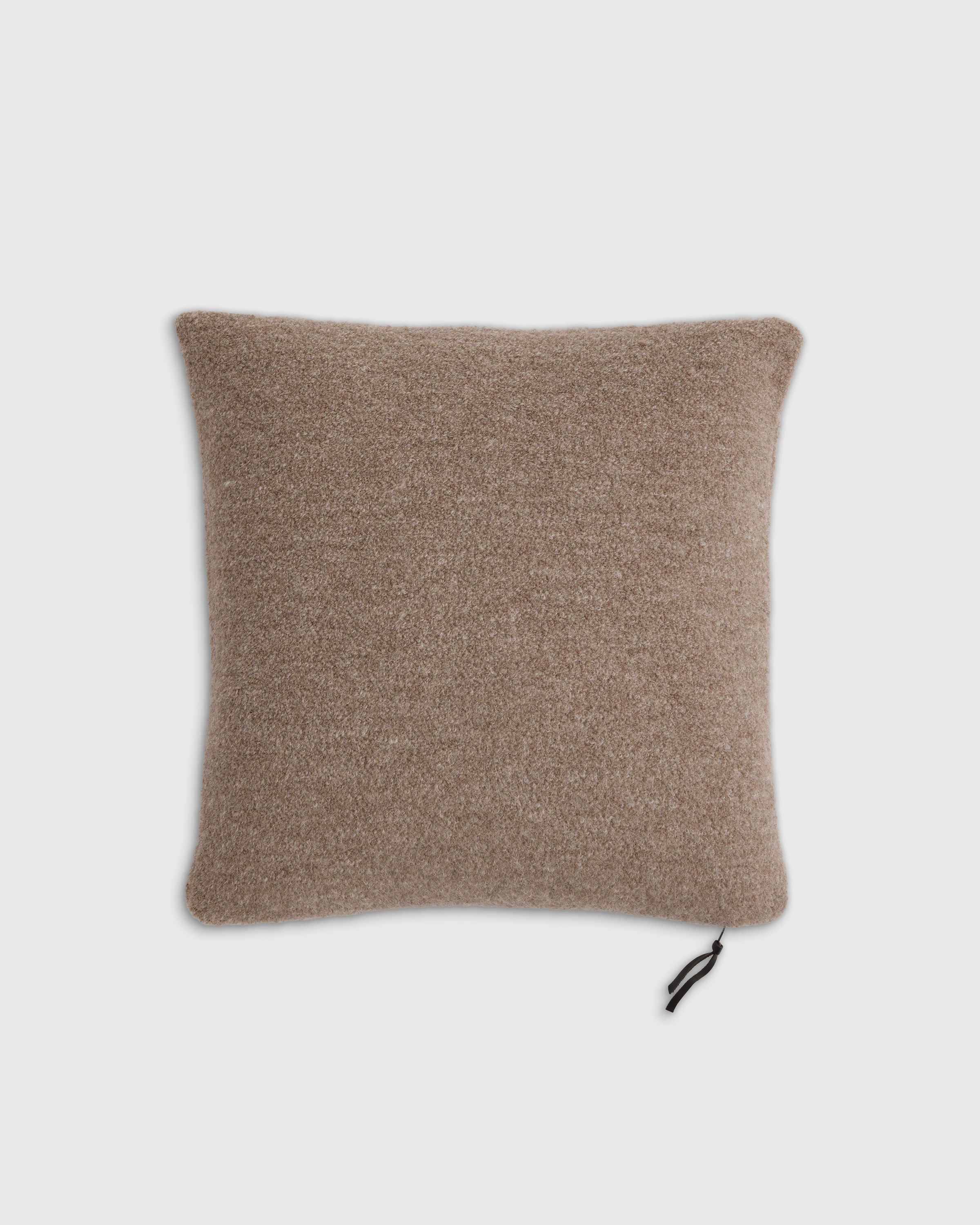 Heather Oatmeal Alpaca Boucle Pillow Cover