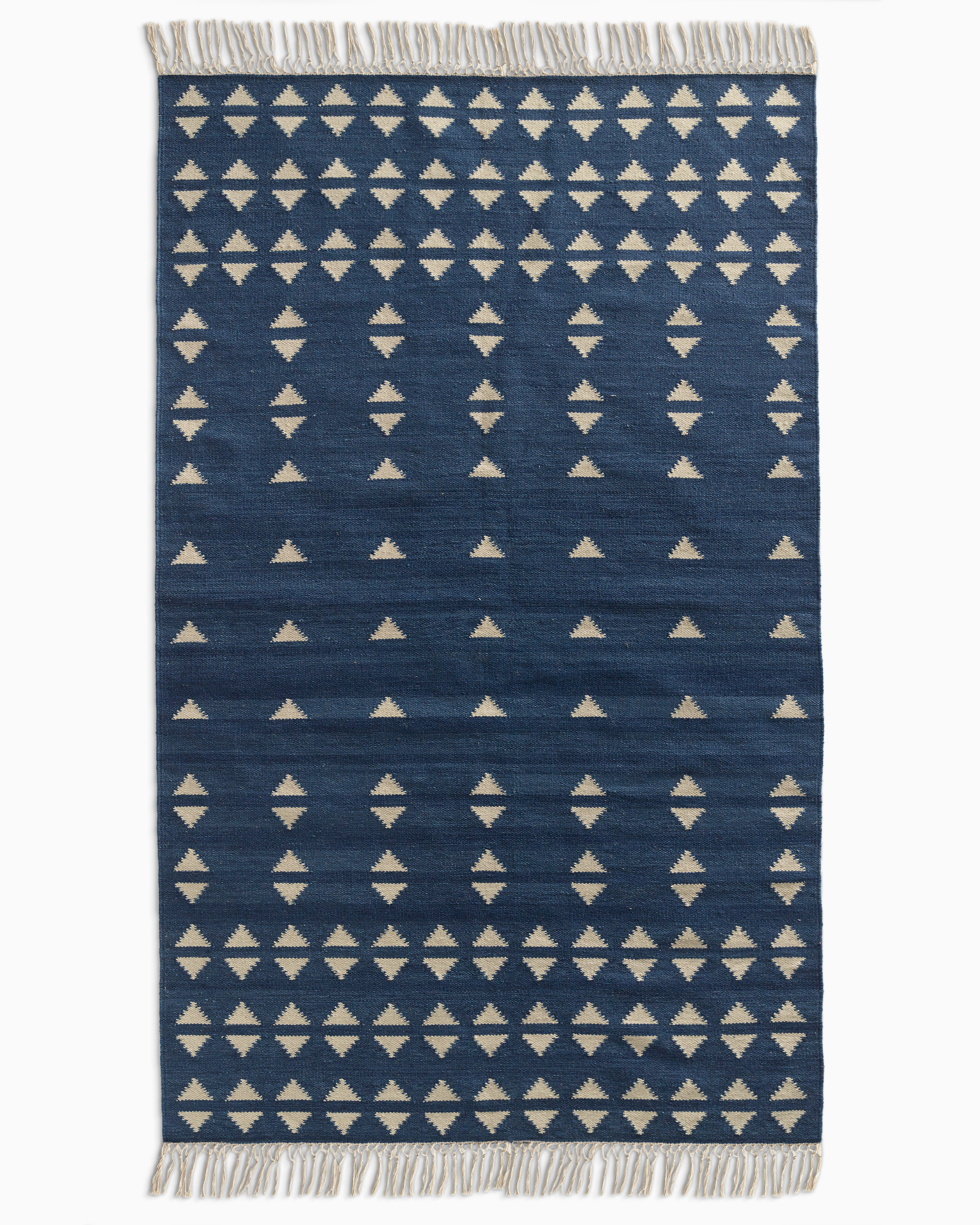 Shay Wool Kilim Rug, 3' x 5', Blue