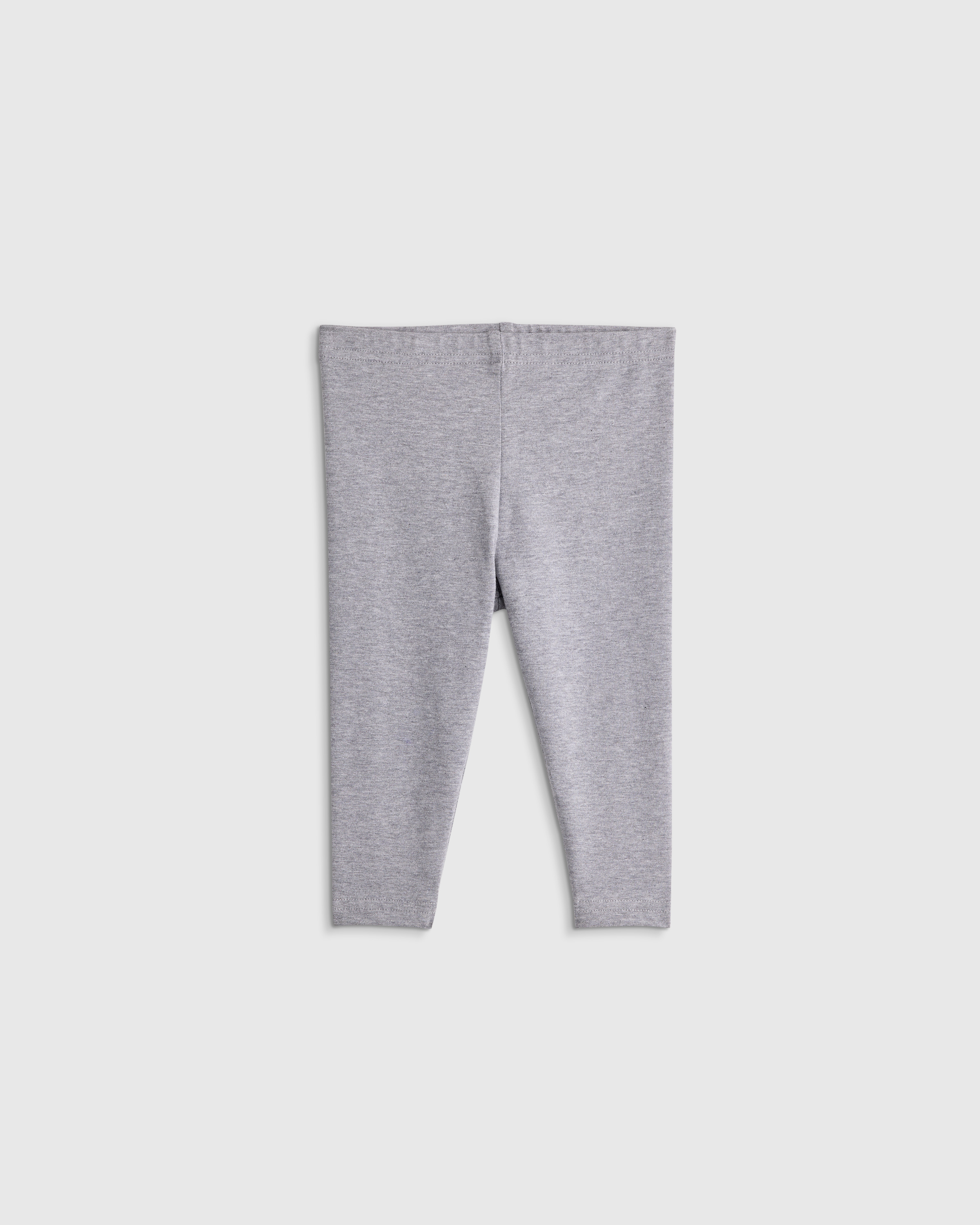 Heather Grey Organic Cotton Leggings