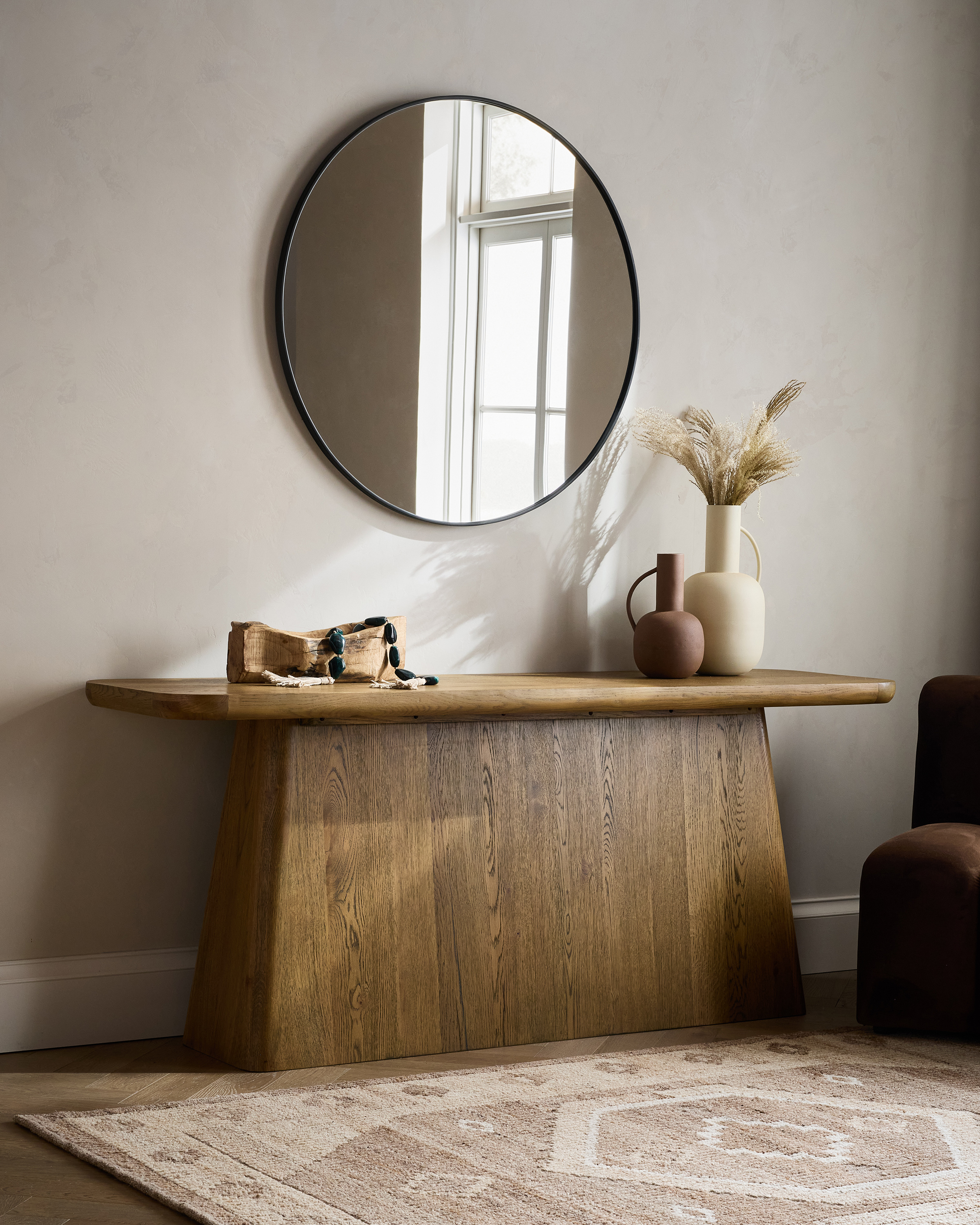 Quince Plinth Console Table