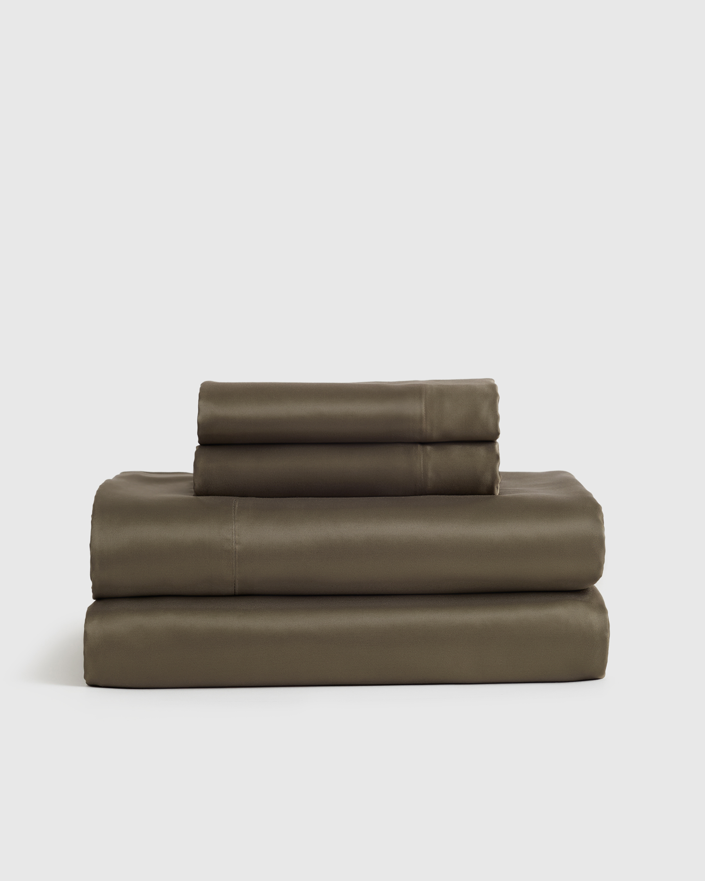Dusty Olive Ensemble de draps en bambou