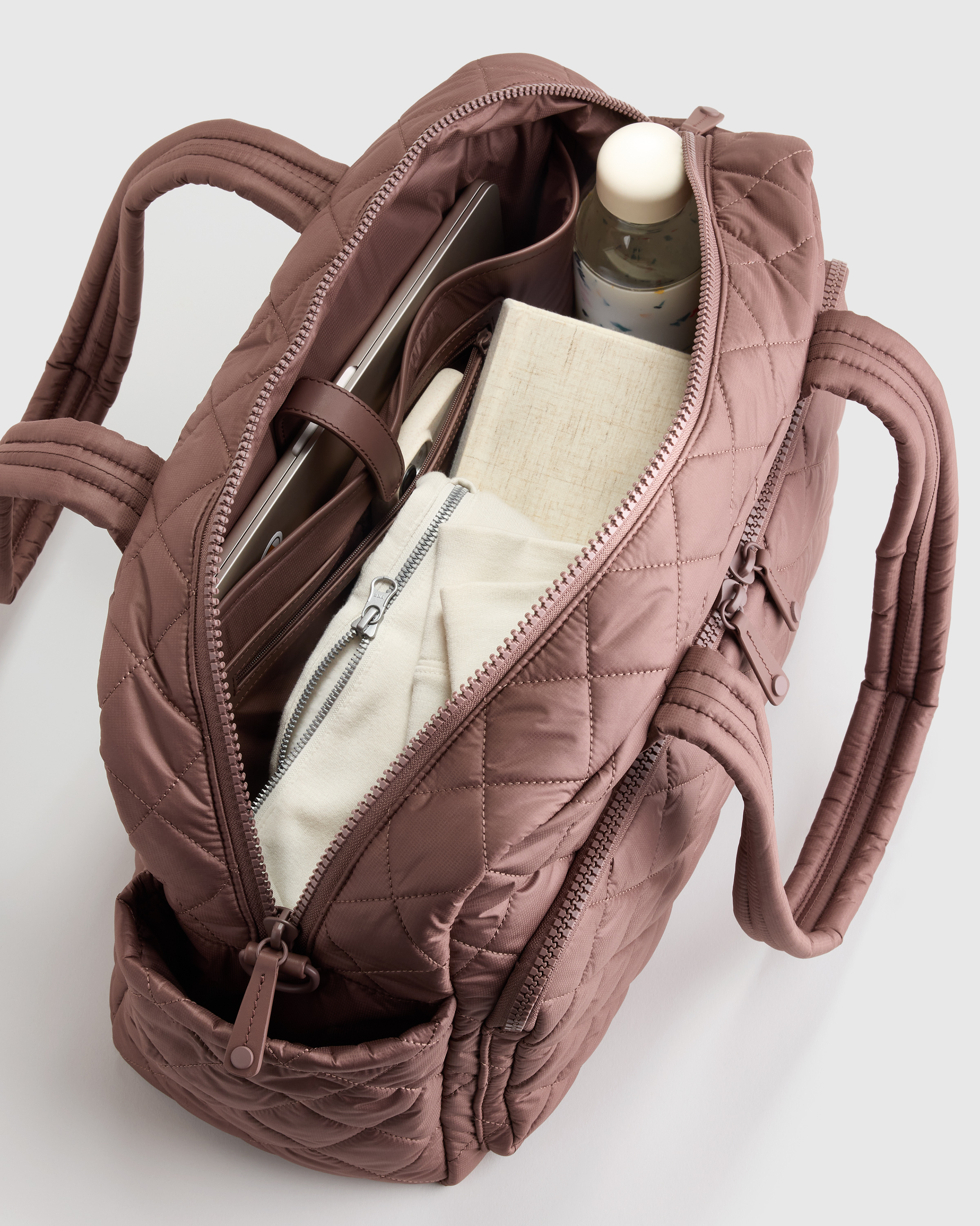 Quilted Duffle Bag - thumbnail 7