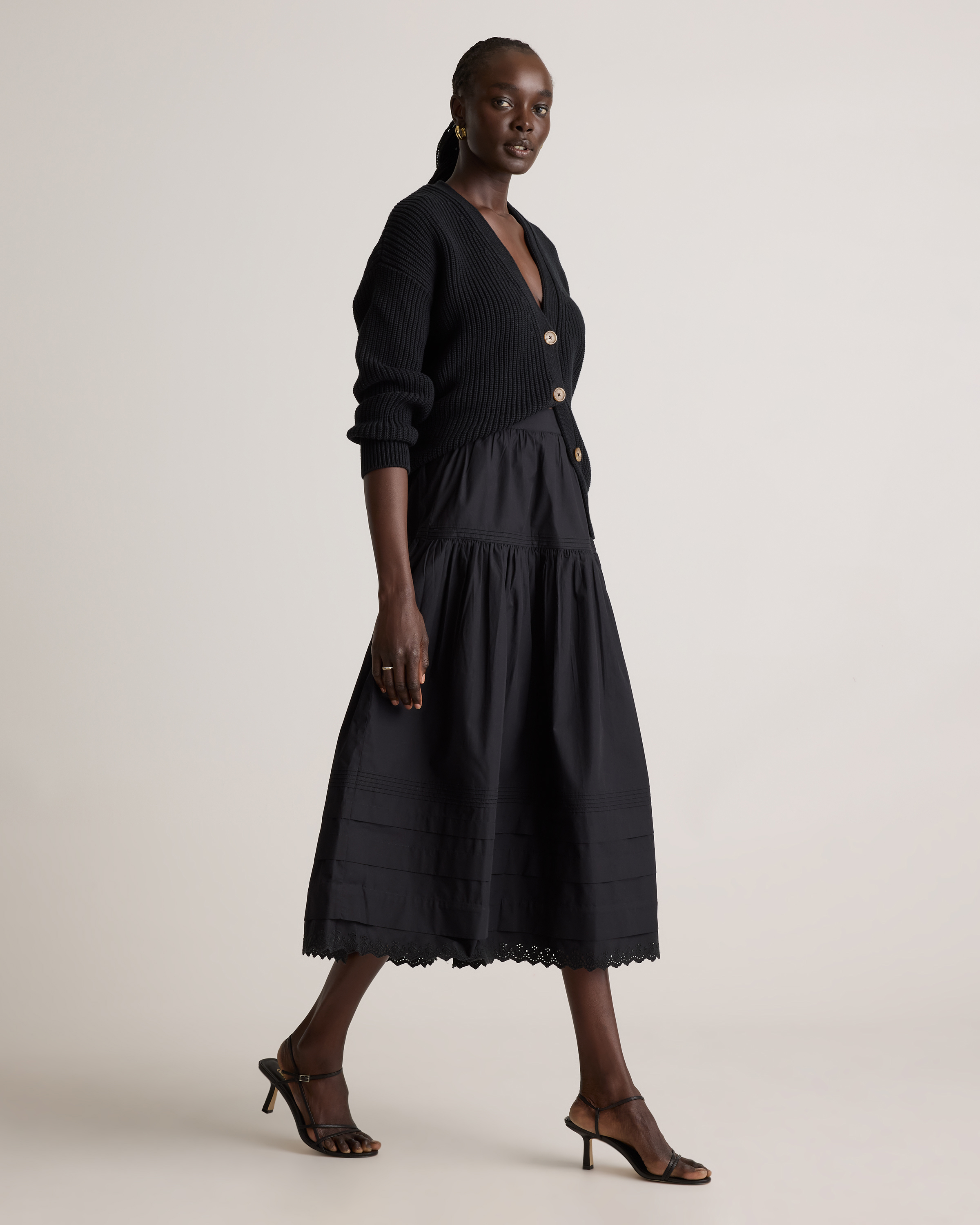 【BAON】Motoni Belt Pintuck Long Skirt Maxi skirt with belt | BSB Fashion