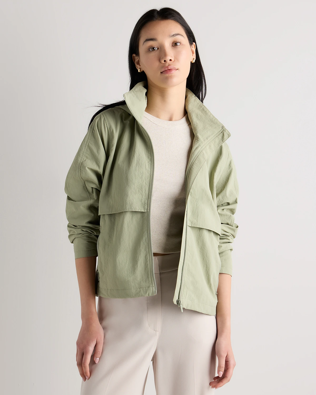 Water Repellant Windbreaker Jacket