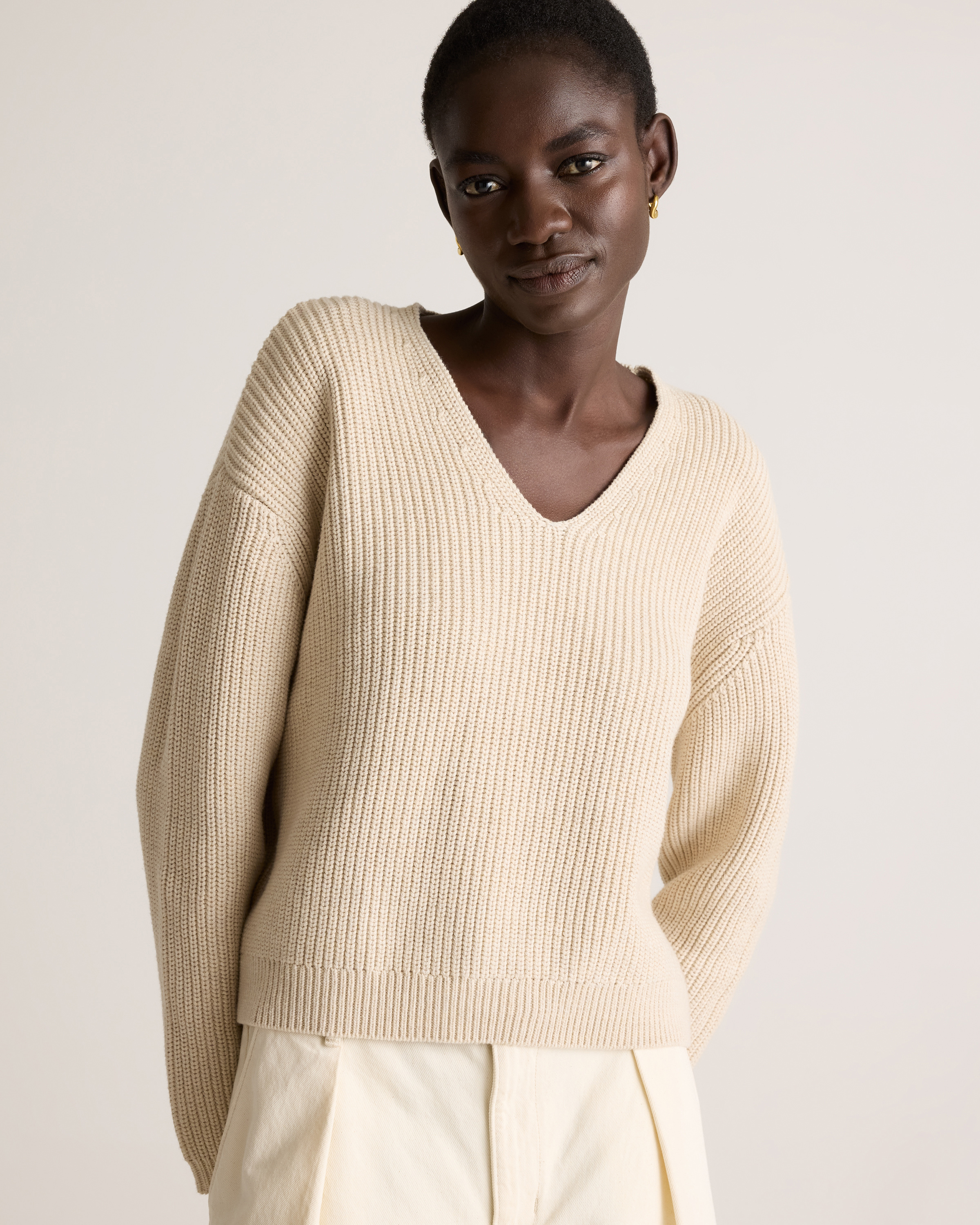 トップス ARTS&SCIENCE V neck simple cardigan 1 ARTS&SCIENCE V neck simple cardigan ARTS&SCIENCE V neck simple