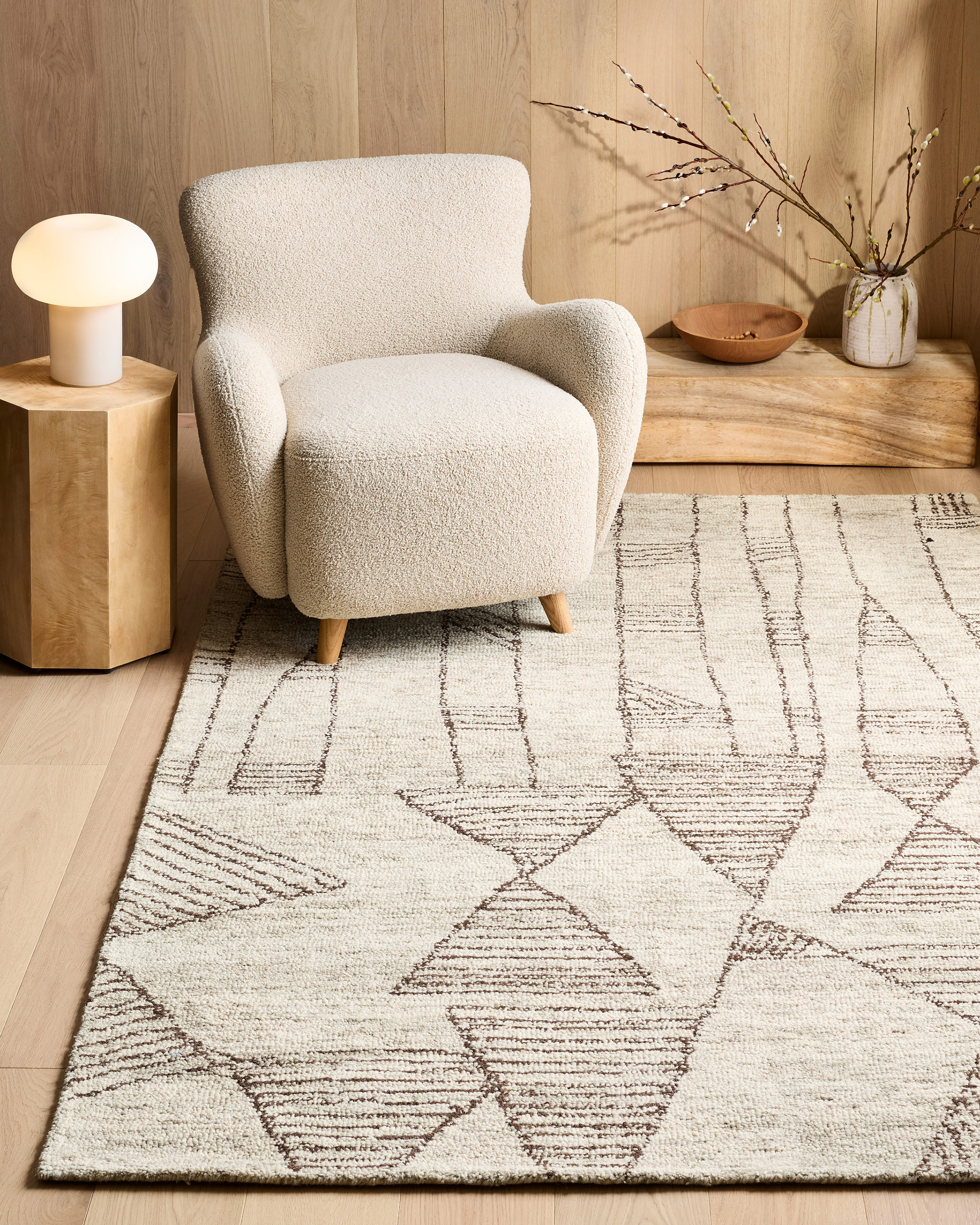 Quince Brooks Wool Rug - Thumbnail 2