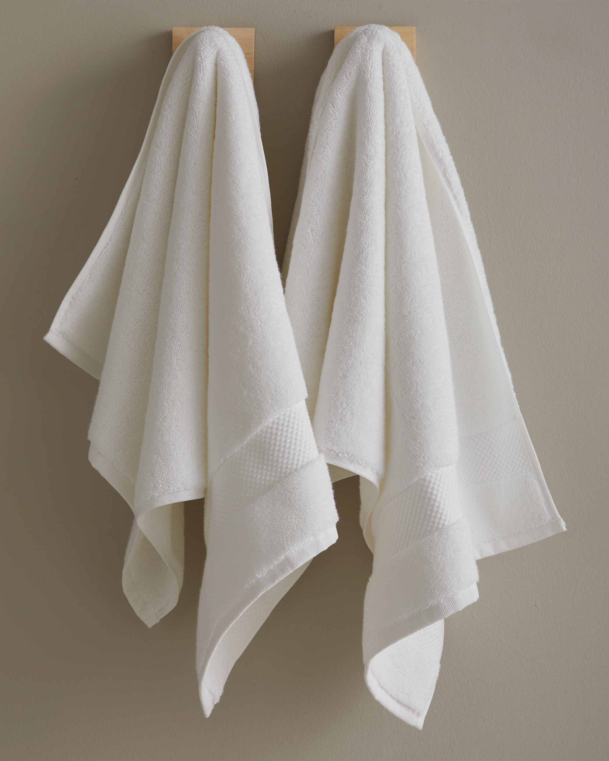 Turkish Ultra Plush Hand Towel (Set of 2) - White