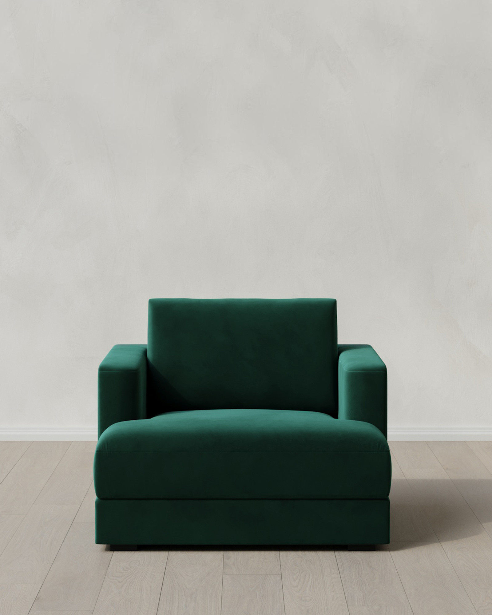 Sierra Accent Chair Performance Velvet Spruce