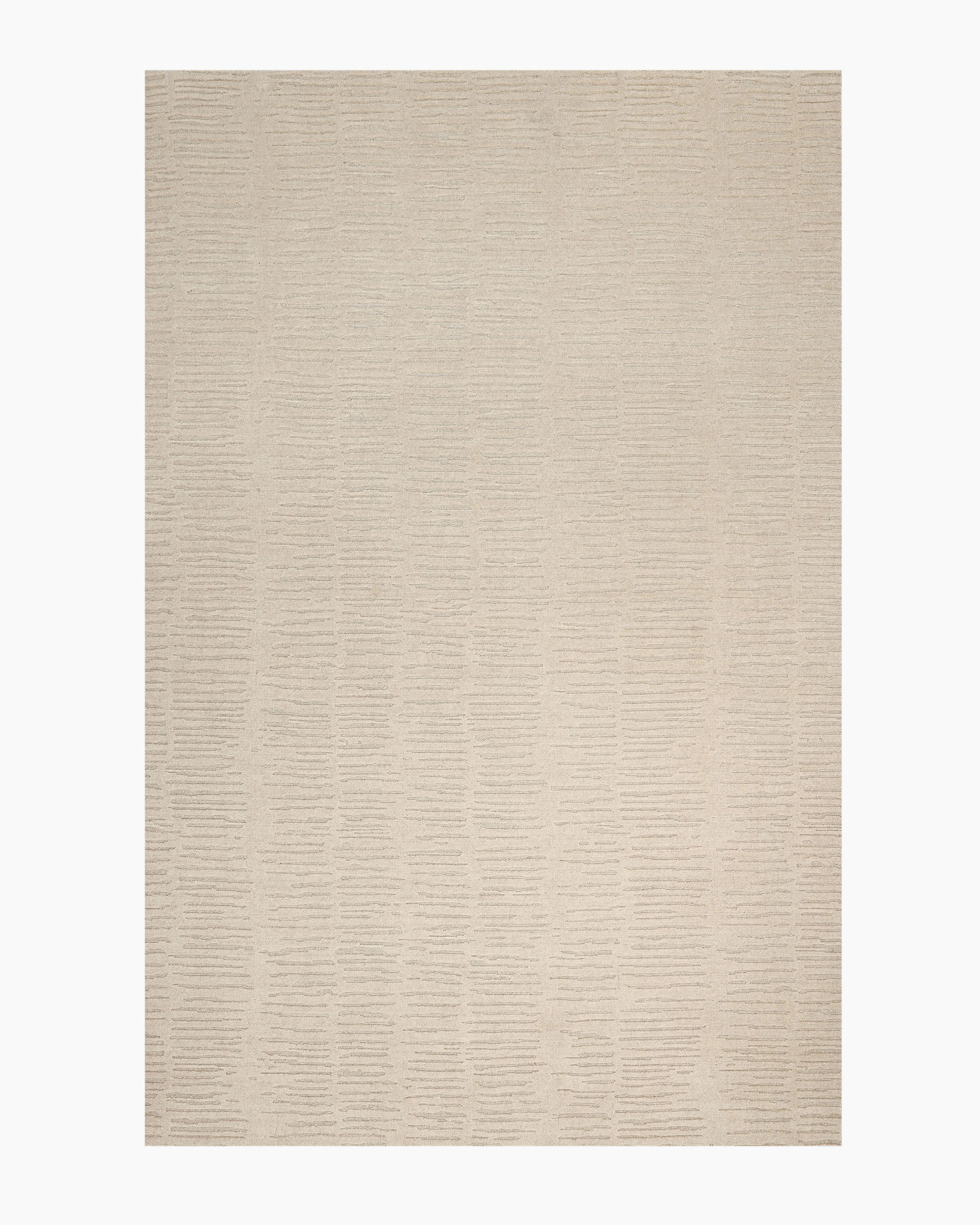 Beige Cobble Hand-Loomed Wool Rug
