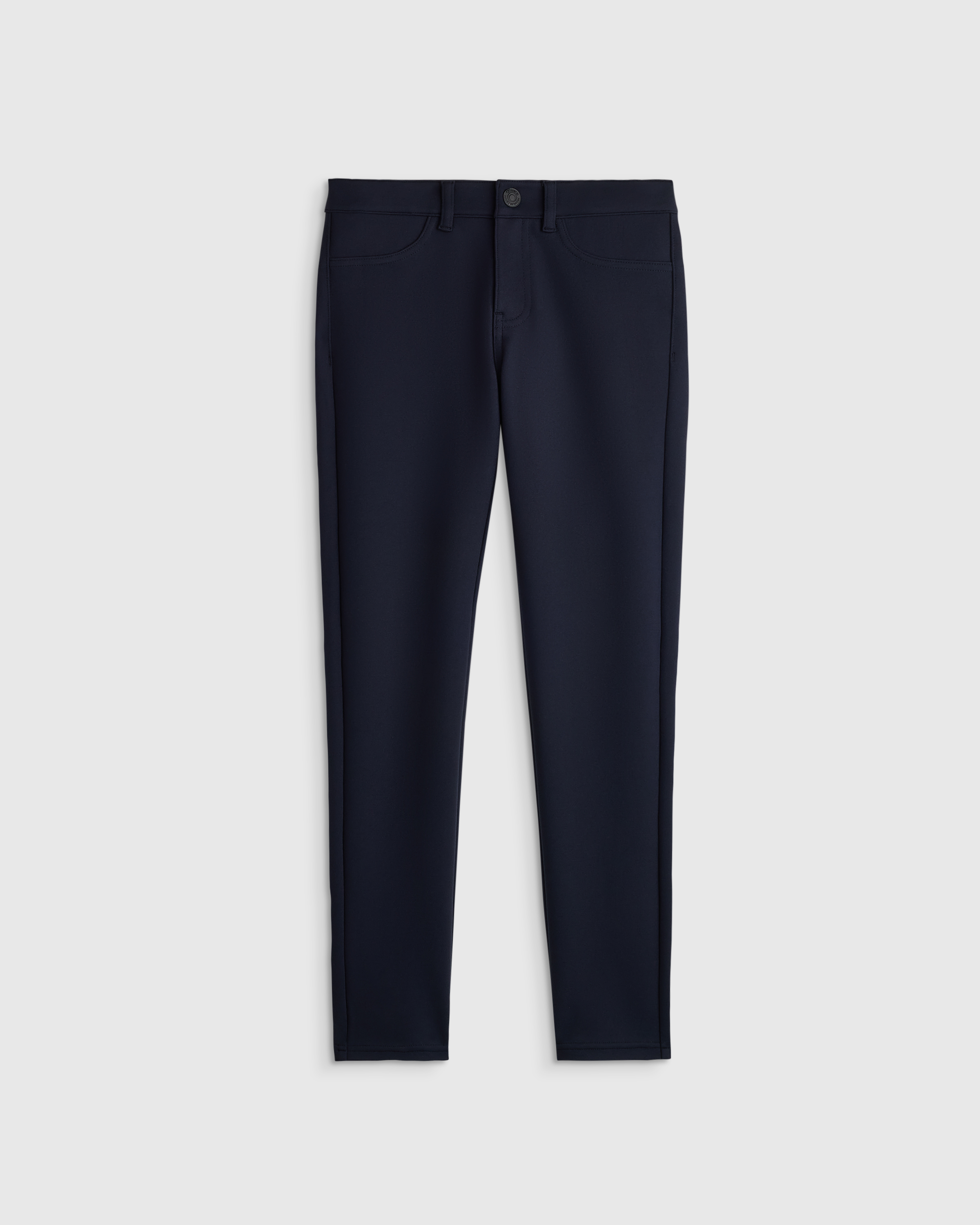 Navy Girls Skinny Ponte Pant