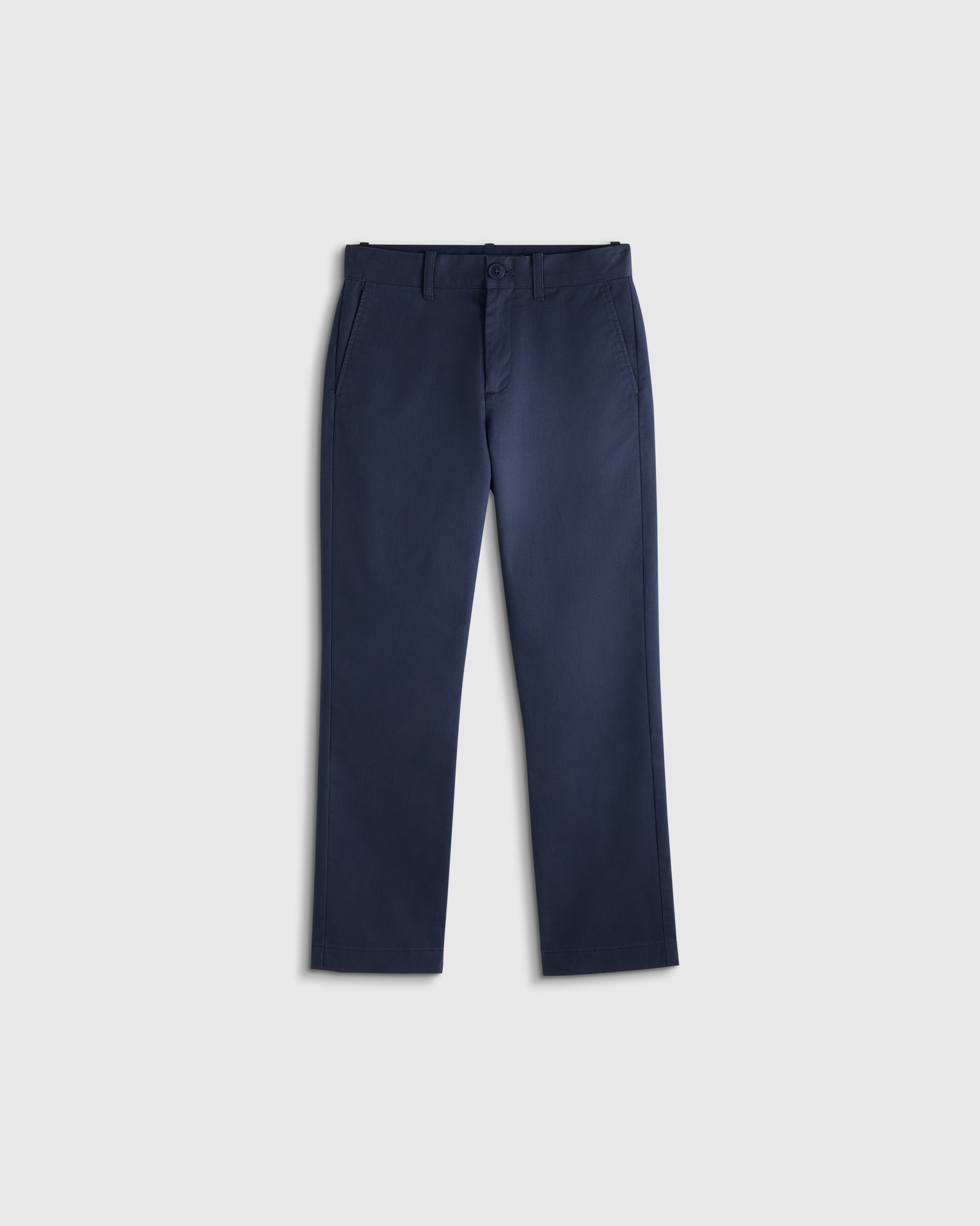 Navy Boys Organic Cotton Stretch Classic Chino