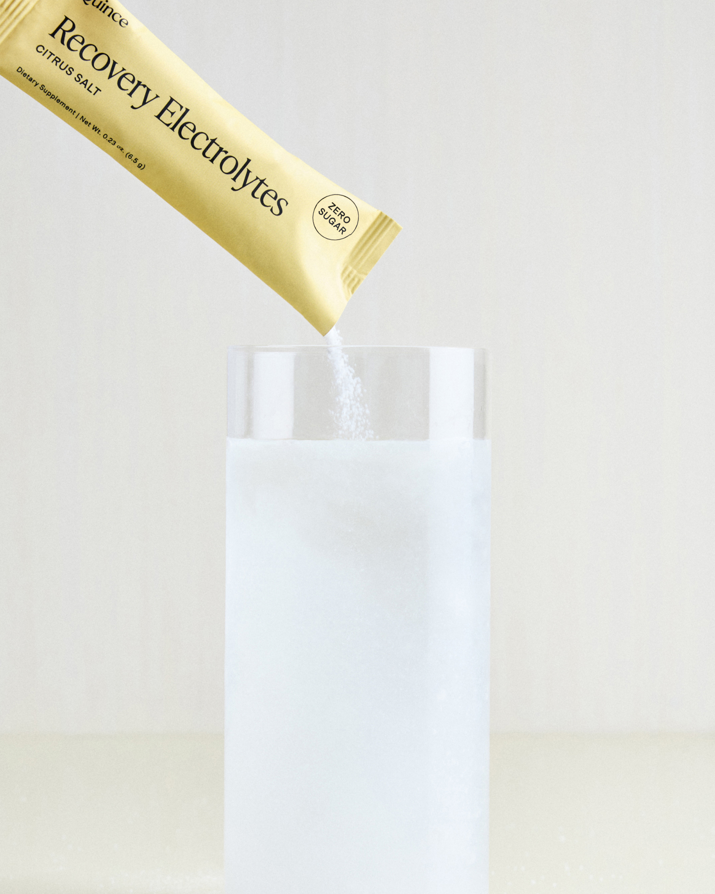 Recovery Electrolyte Zero Sugar Drink Mix in Citrus Salt