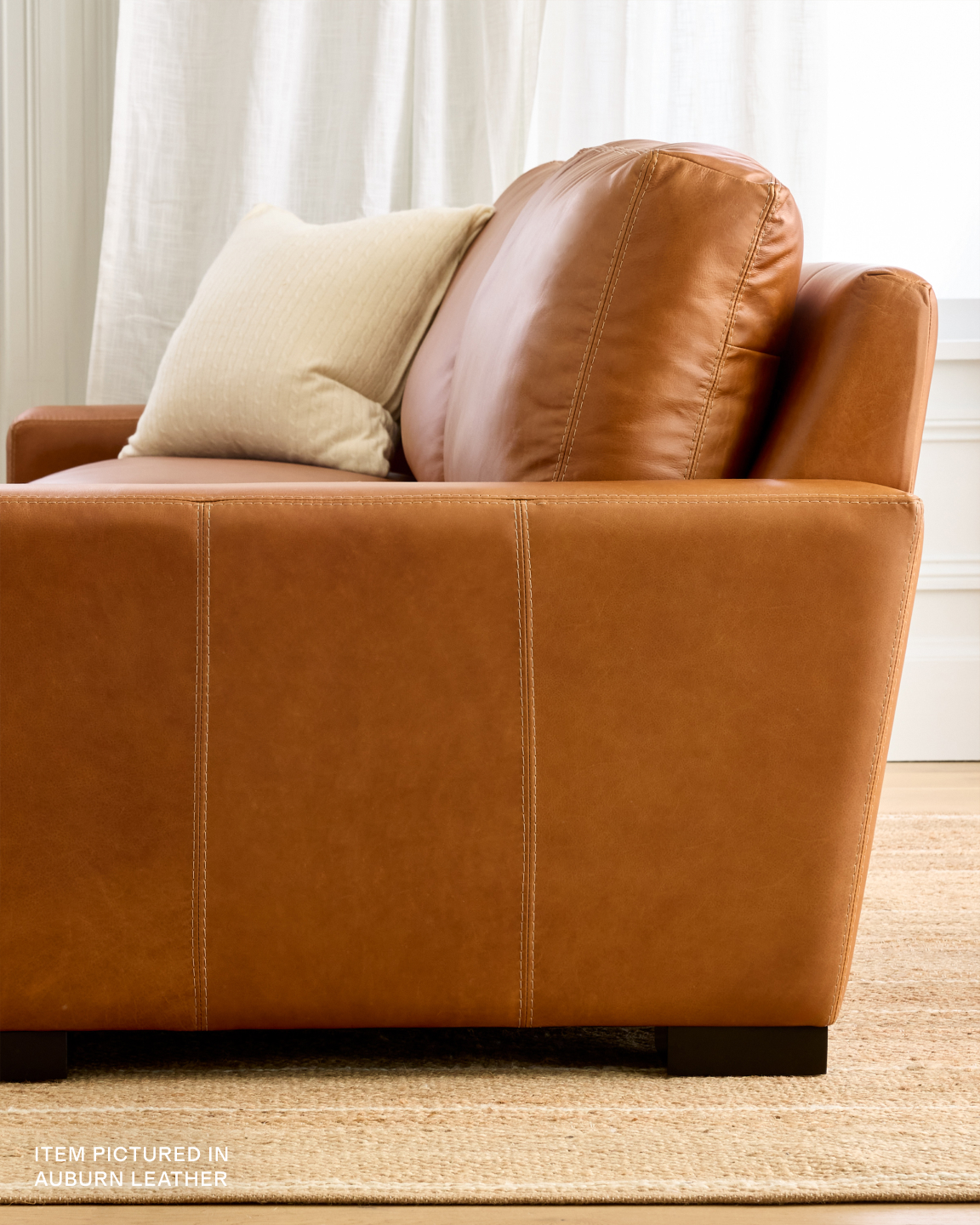 Stillman Leather L-Sectional