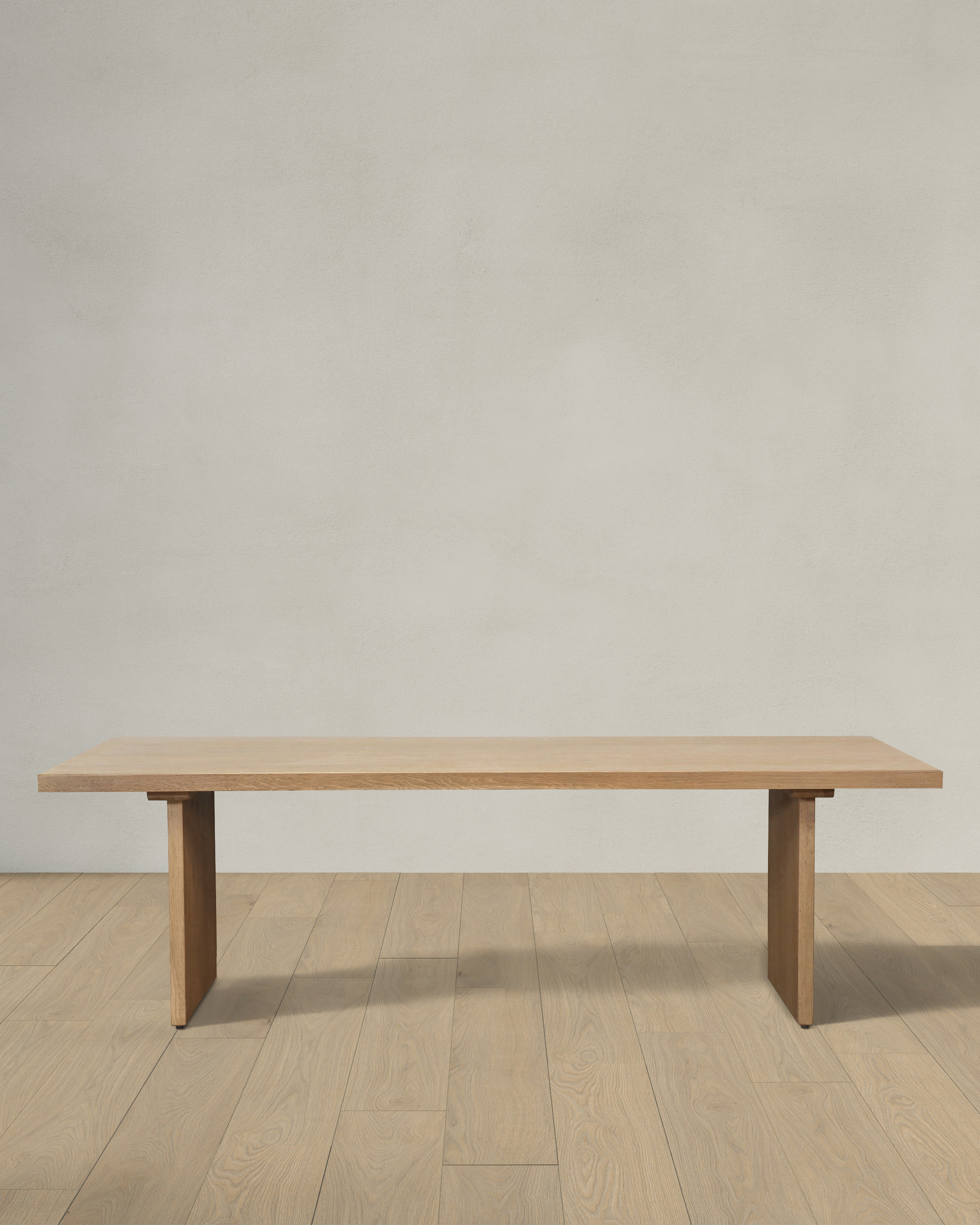 Amber Oak Solid Oak Plank Dining Table