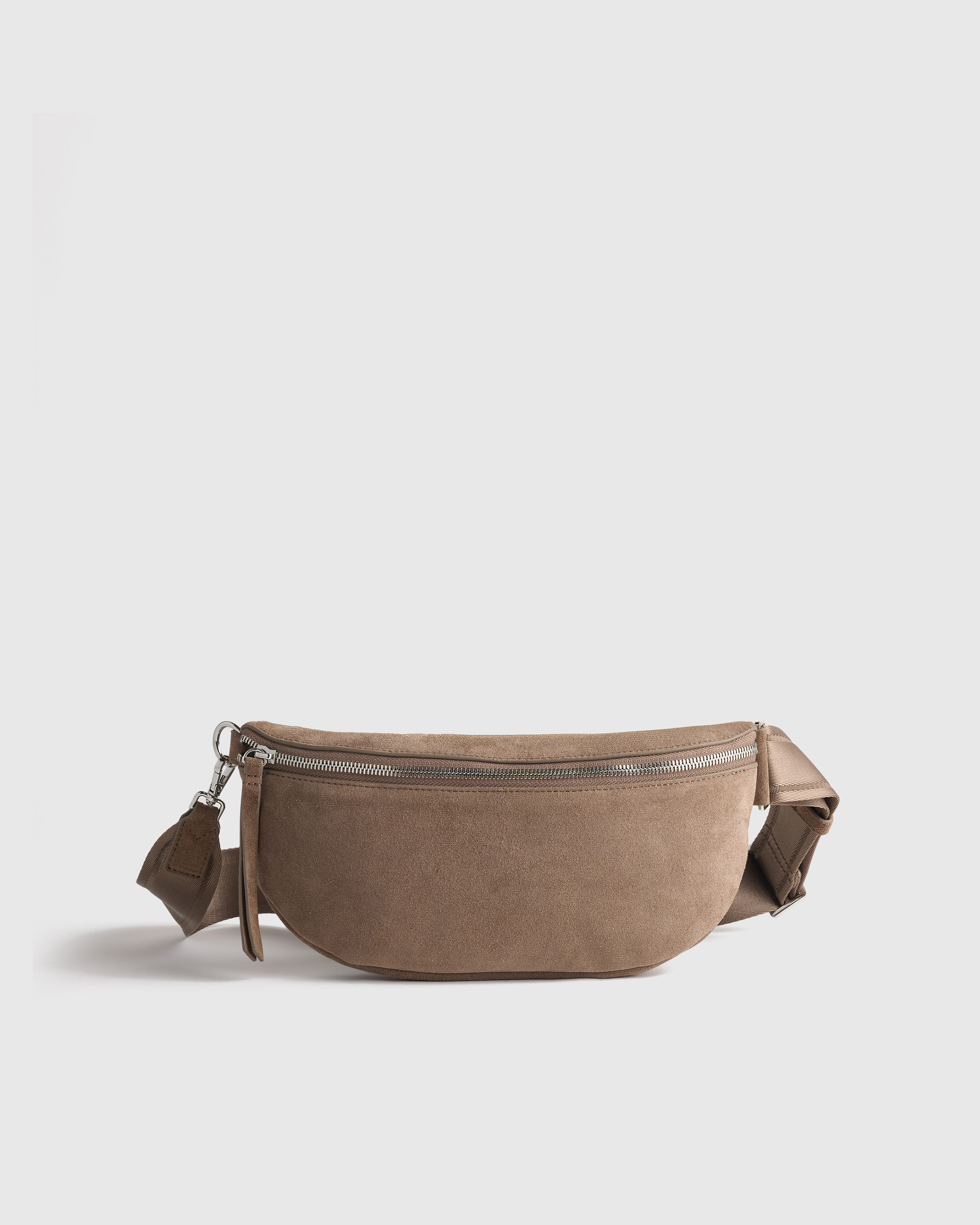 Pebble Italian Suede Sling Bag