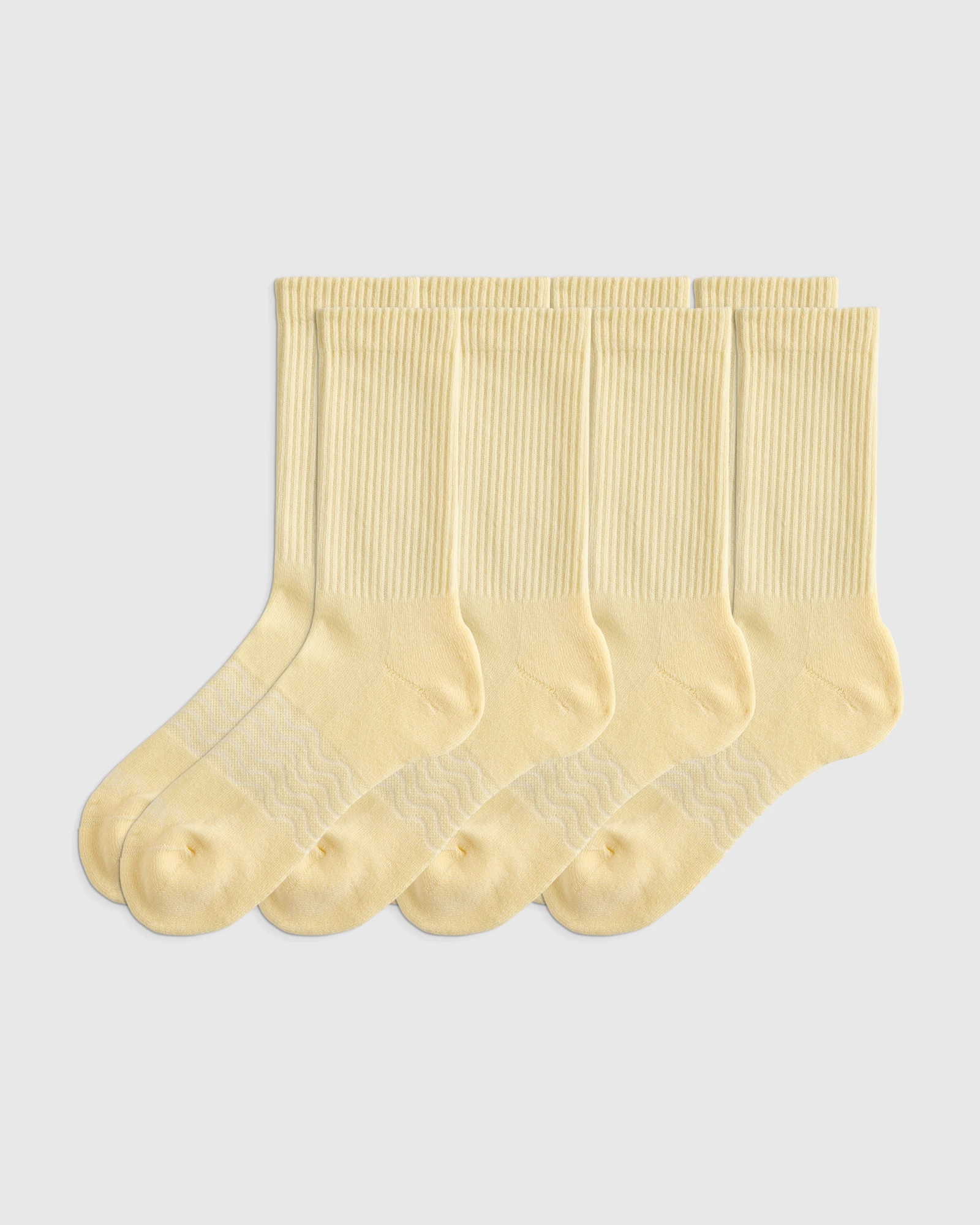 Everyday Cotton Solid Crew Socks (4-pack)