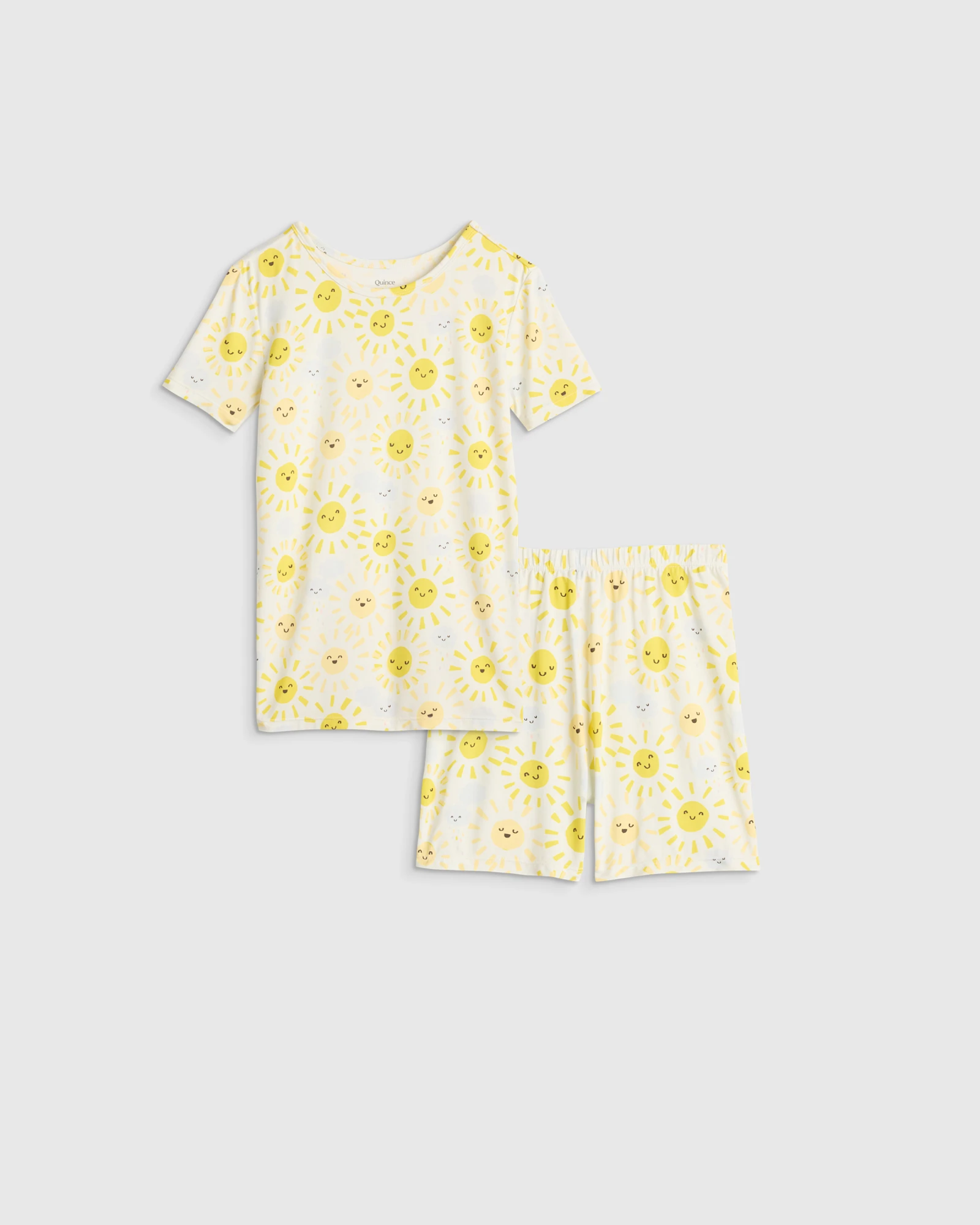 Bamboo Short Sleeve and Shorts Pajama Set - Kid