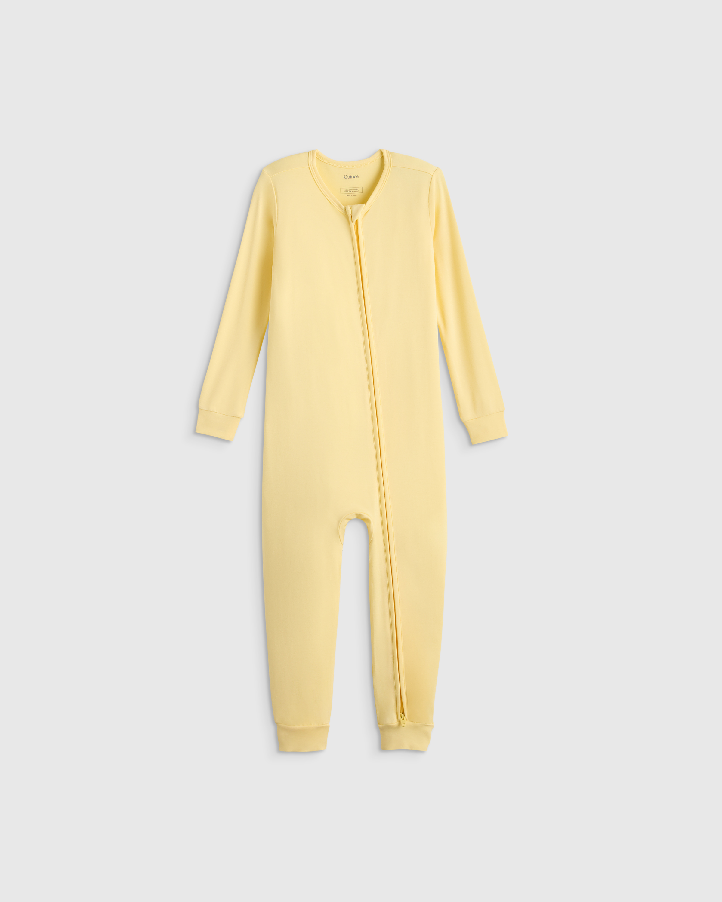 Banana Cream Bamboo One Piece Pajama