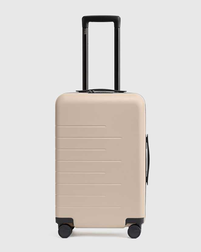 Tan Small Carry-On Suitcase