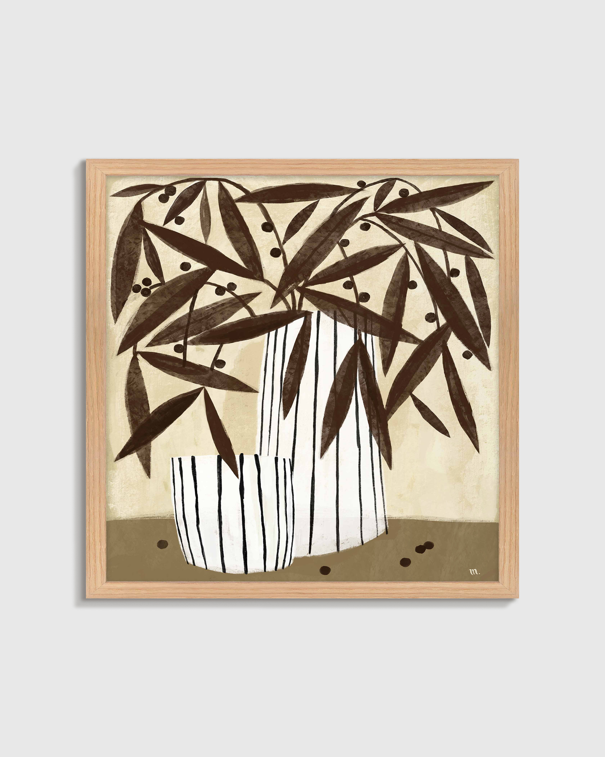 Oak Tuscan Floral by Marco Marella