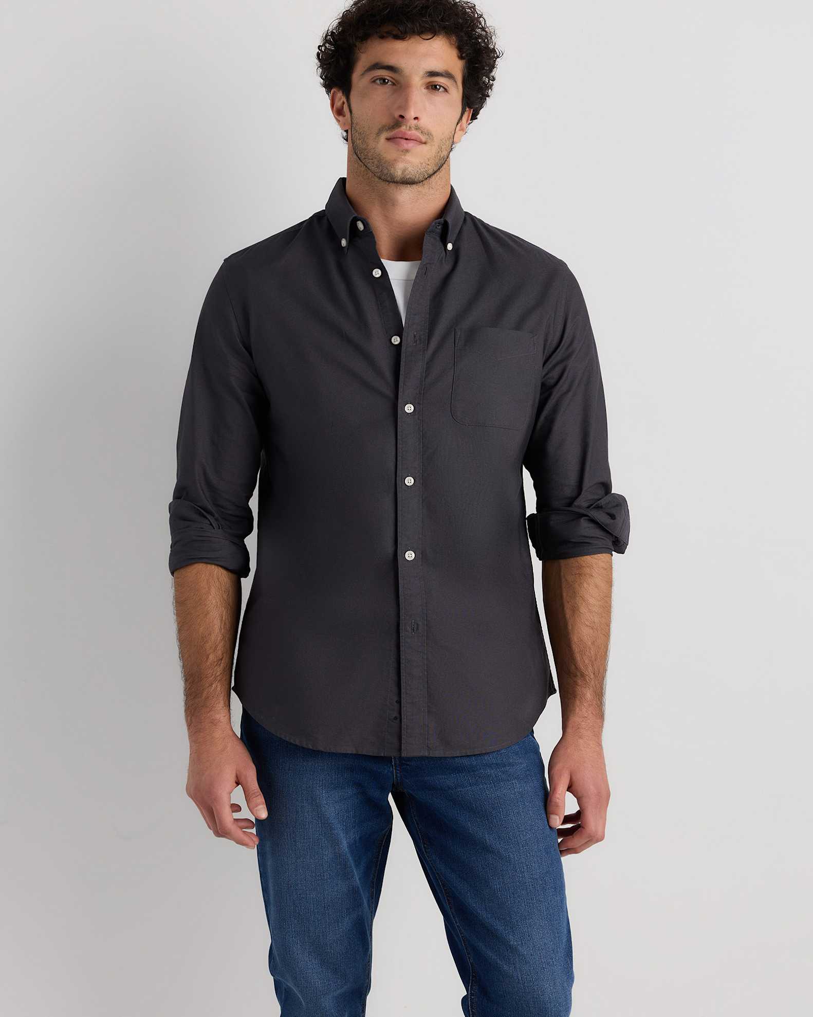 100% Organic Cotton Oxford Shirt 100% Organic Cotton Oxford Shirt