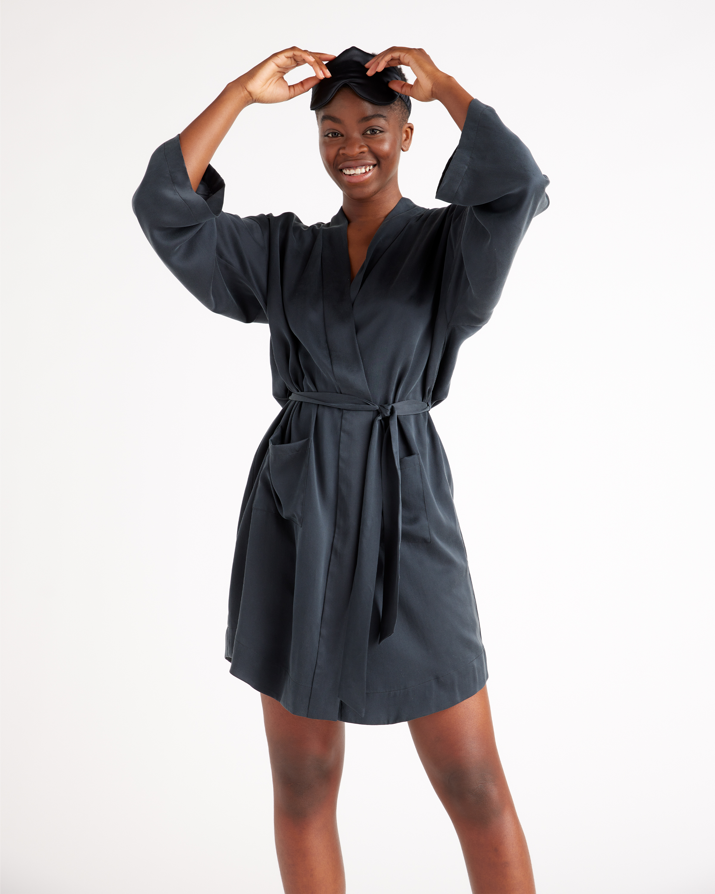 100% Washable Silk Robe