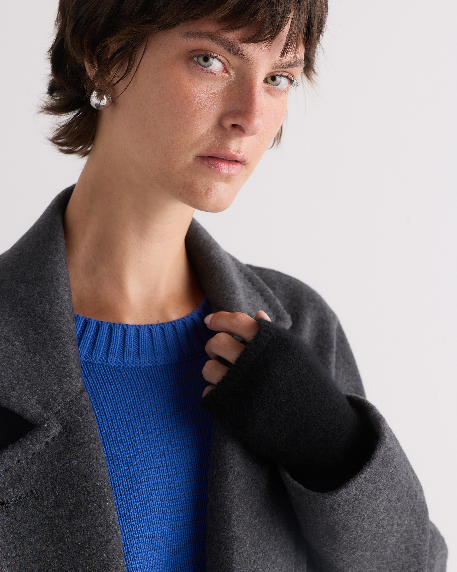 Mongolian Cashmere Fingerless Glove - thumbnail 7