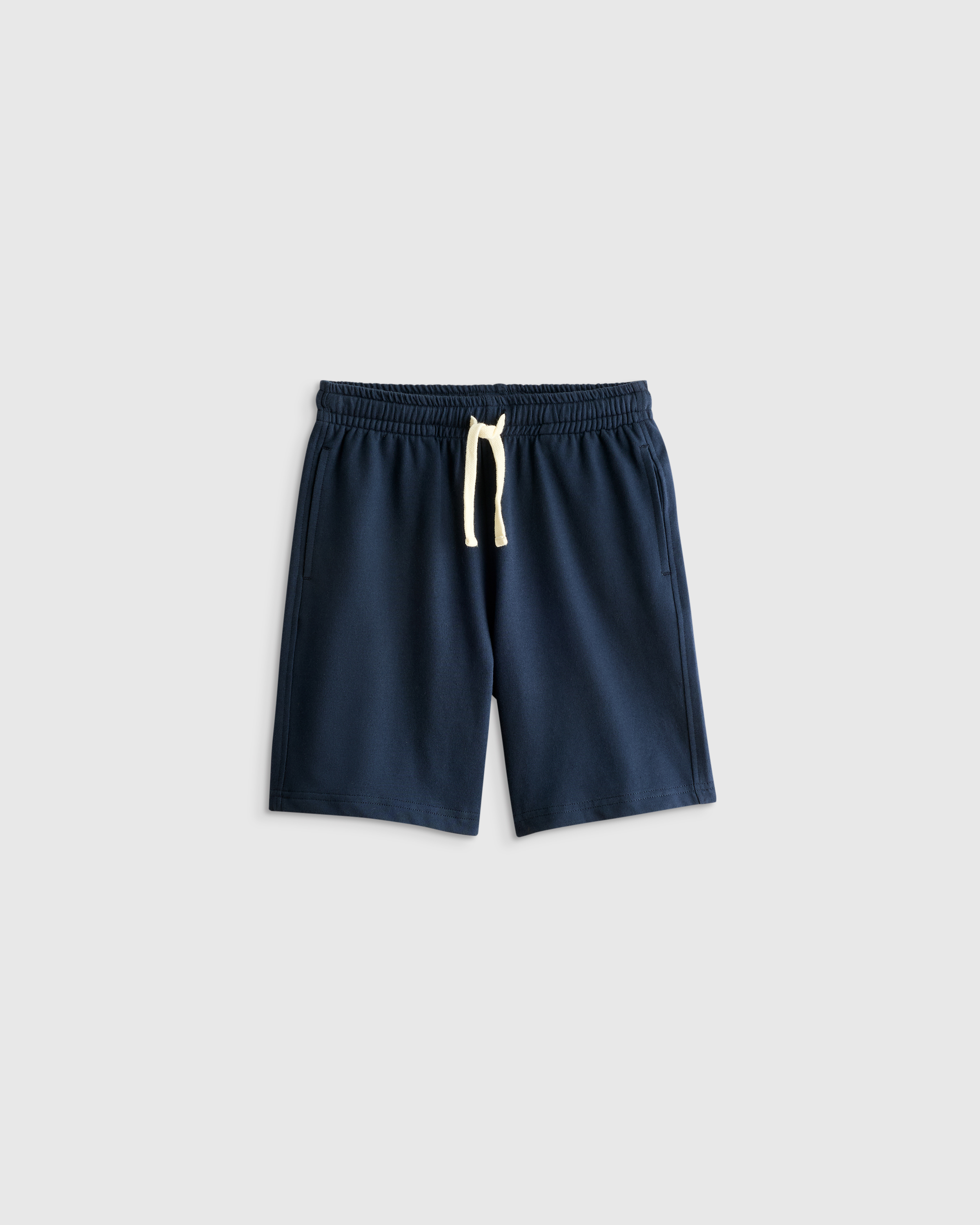 Navy 100% Organic Cotton French Terry Short