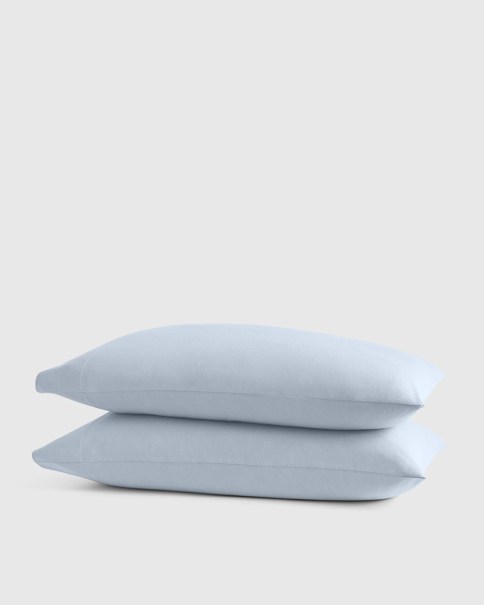 Organic Jersey Pillowcase Set - White, King