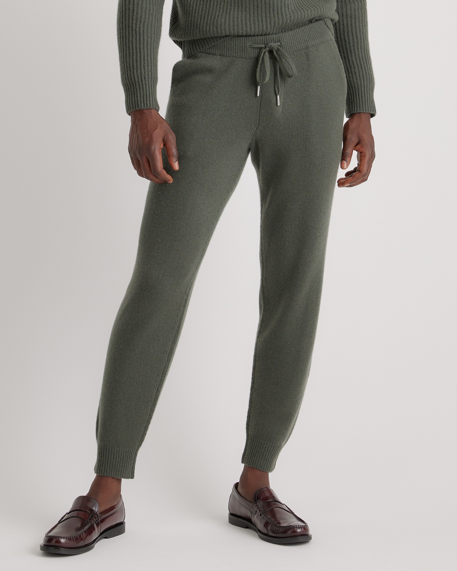 Moss Mongolian Spring Cashmere Jogger