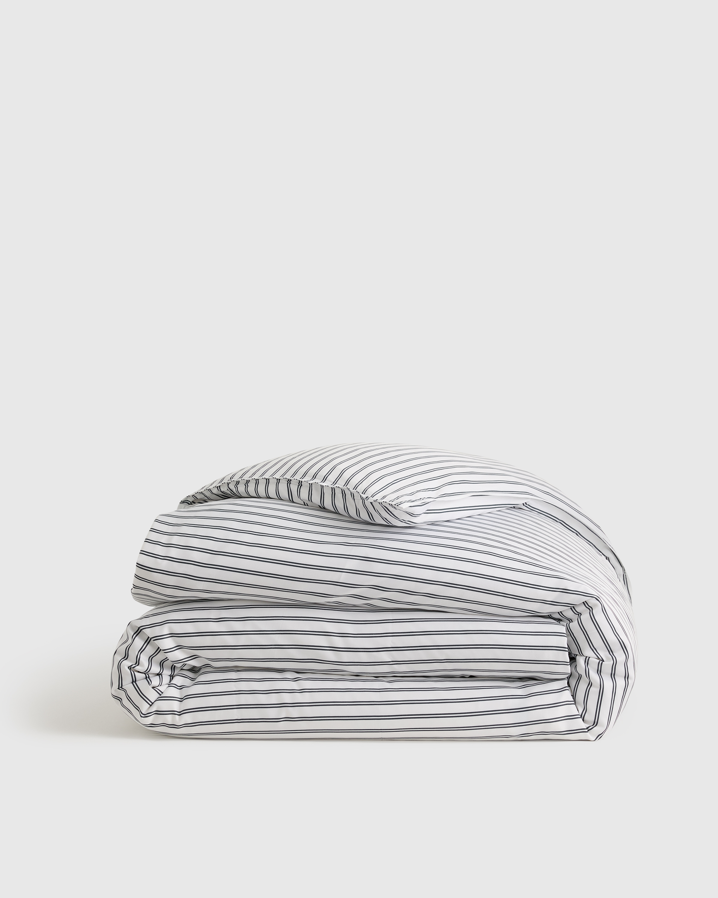 Double Stripe Nightfall Bamboo Duvet Cover