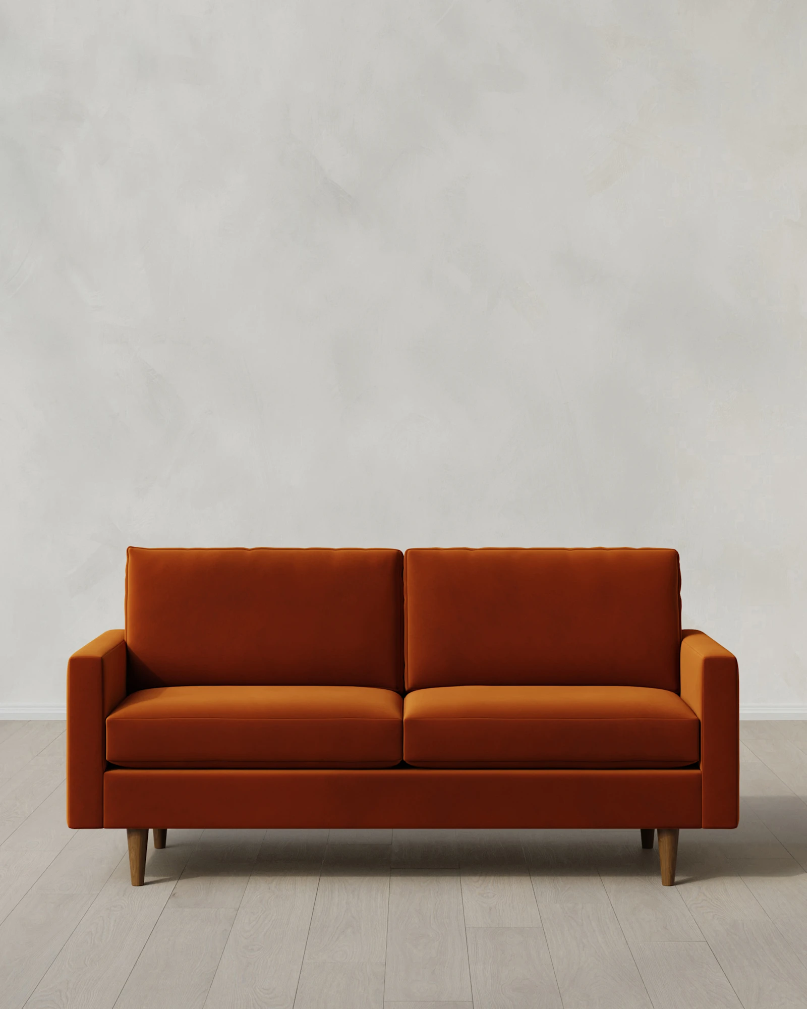 Atlas Midcentury Sofa in Performance Velvet