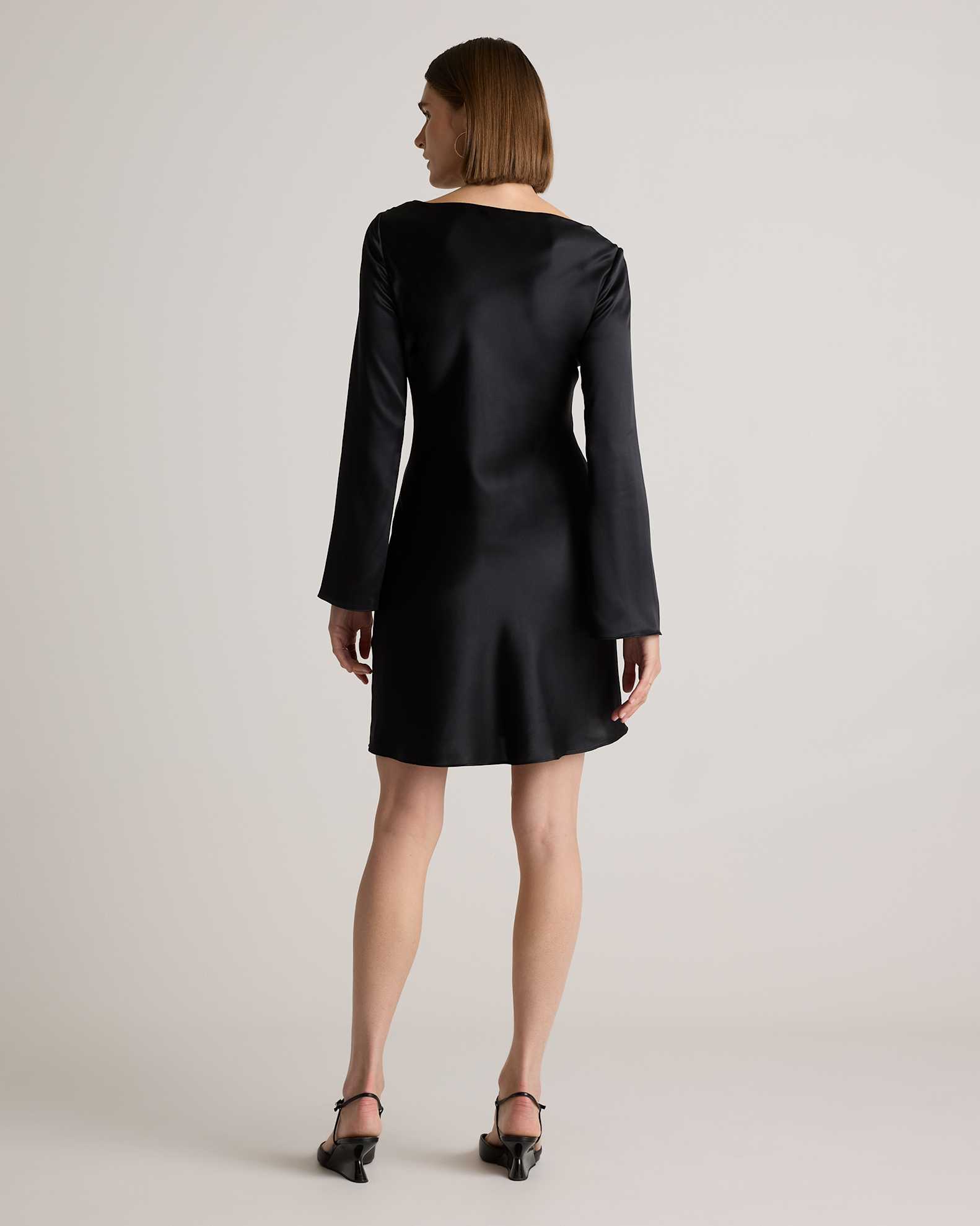 black long sleeve mini dress formal ABYOVRT Women Sexy Off Shoulder A Line Dress Short Dresses Party Clubwear (Black,S) : Clothing, Shoes & Jewelry skimming bodycon skirt that ends at a mini hem Black Lace Dress Long Sleeve