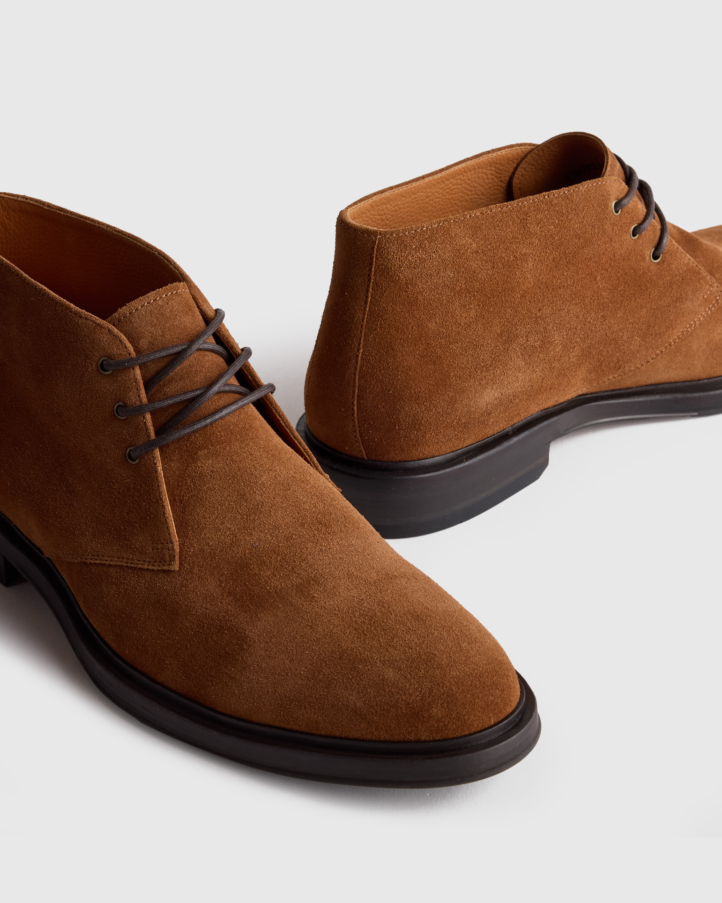 Heritage Suede Chukka Boot in Whiskey display picture 3